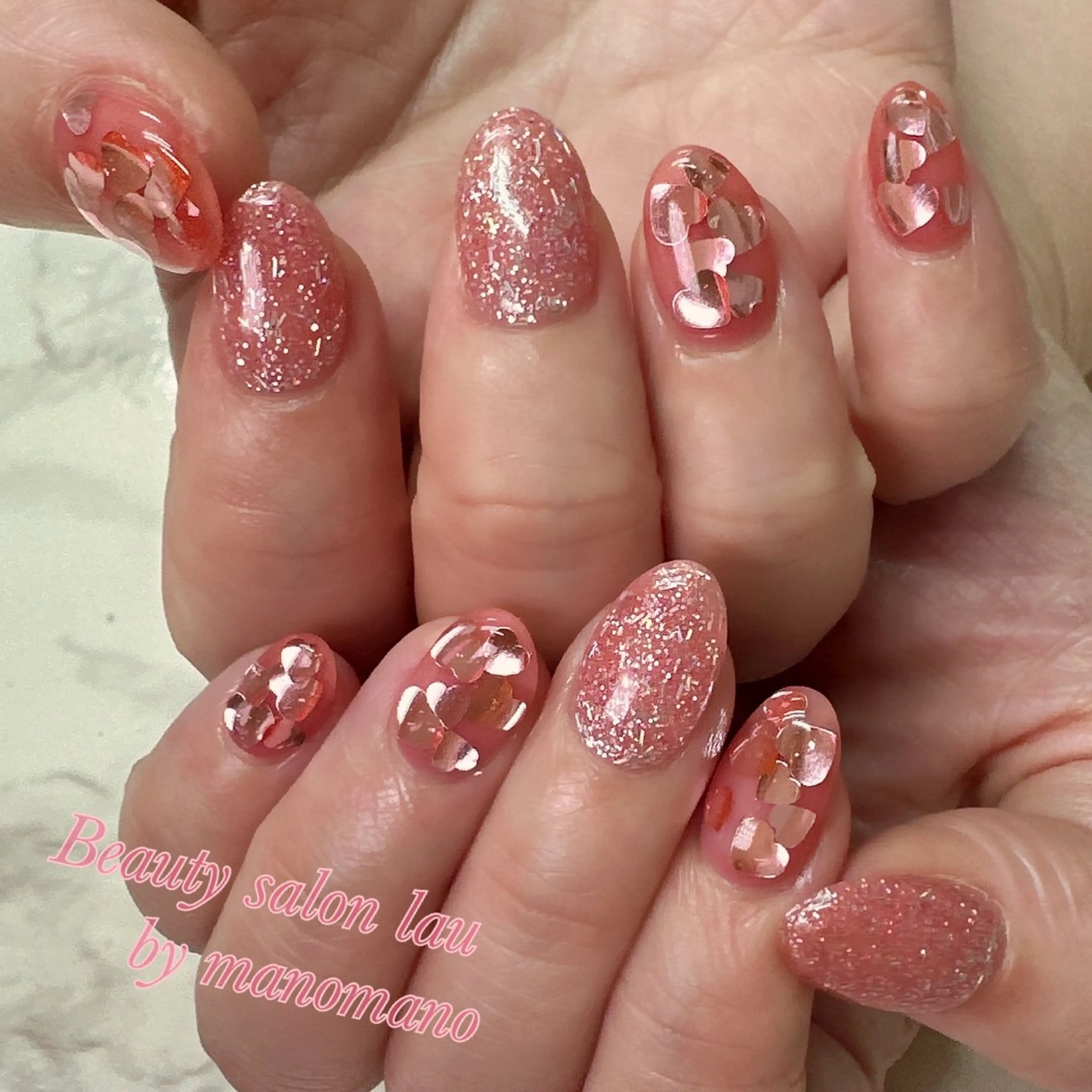 ネイル ラウバイマノマノ なかざとのネイルデザイン