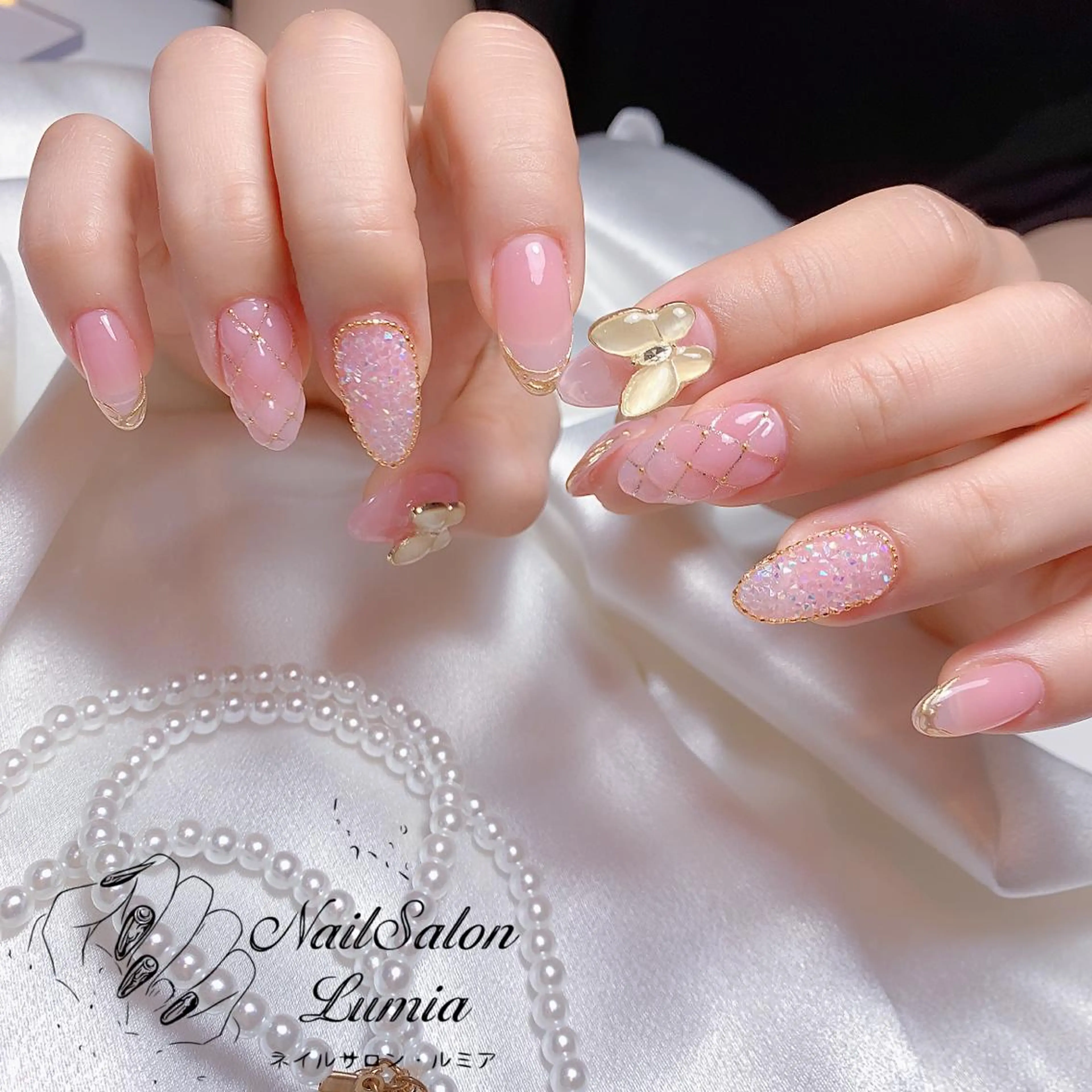 ネイル ハンドネイル ネイルサロン ルミア Lumia 店長のネイルデザイン