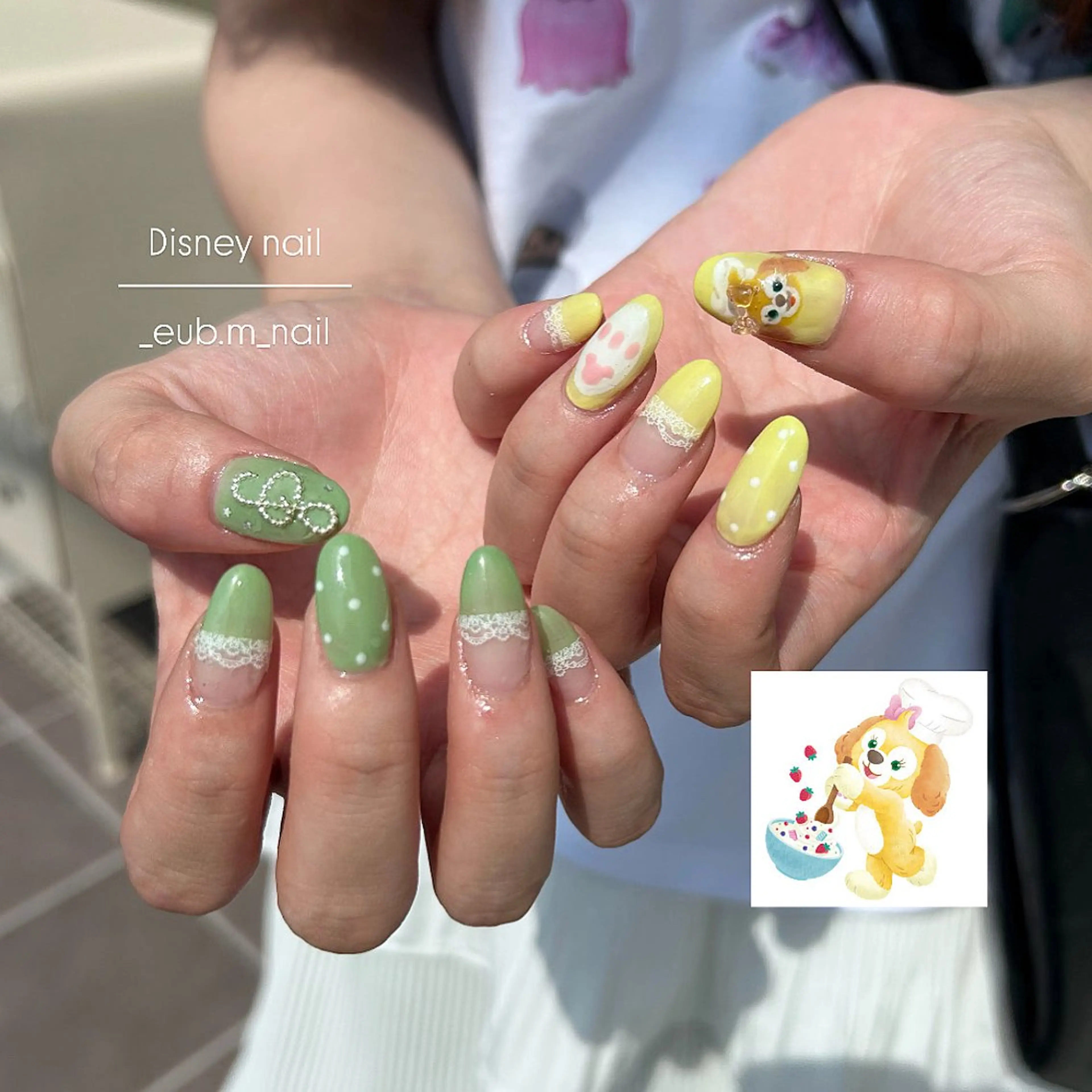 ネイル ハンドネイル 深夜ネイルサロン eub.m_nailのネイルデザイン