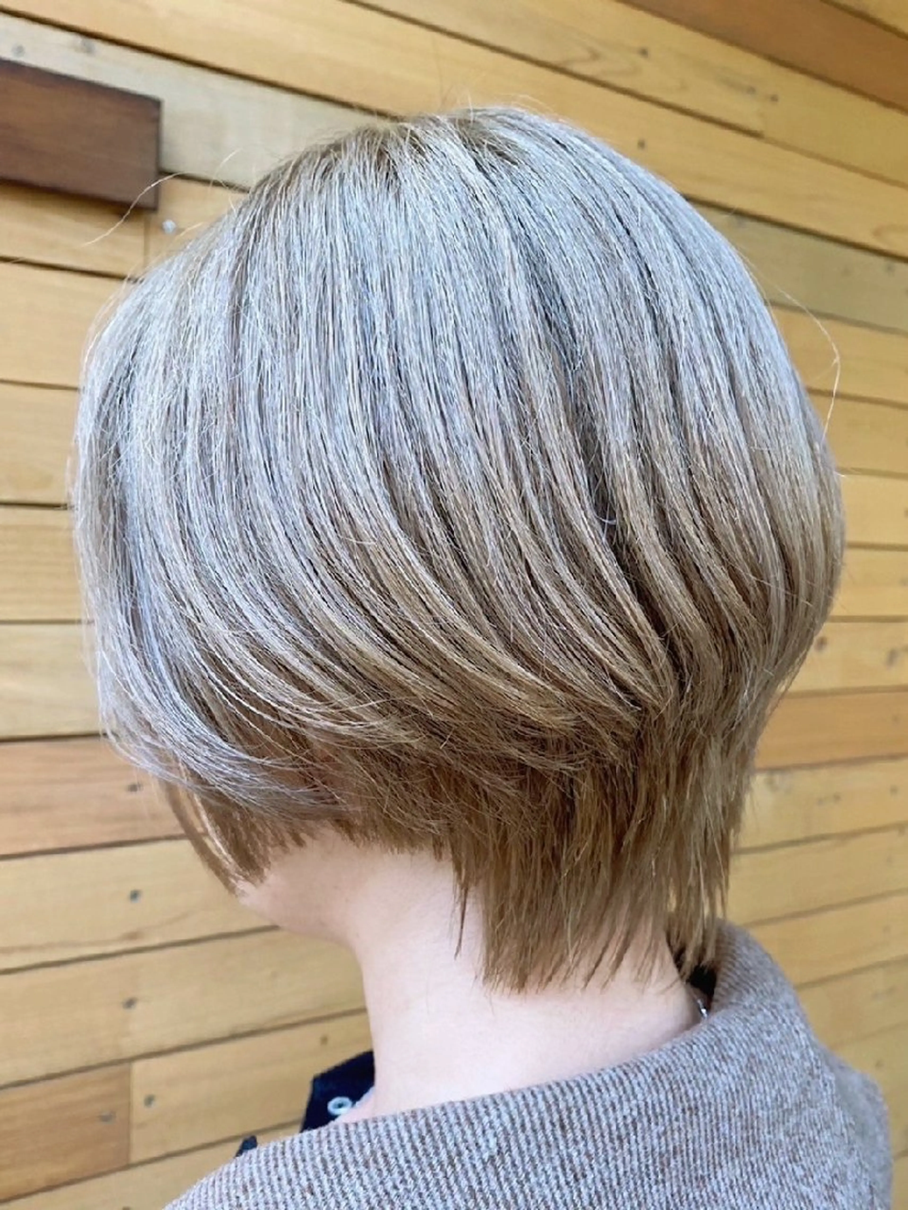 ミディアム カラー 埼玉久喜/ハイトーン デザインカラーRYOのヘアスタイル