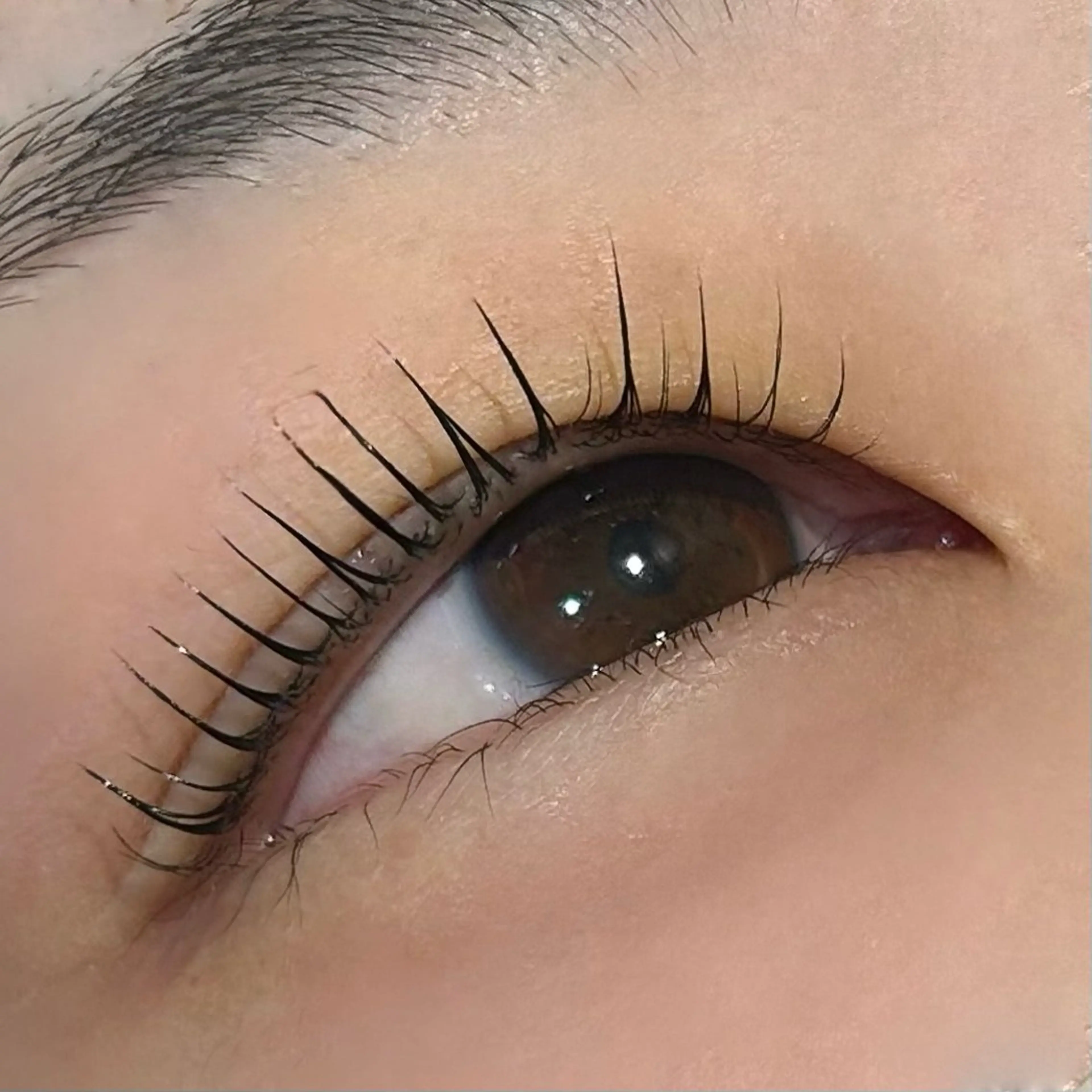 マツエク・マツパ Lカール 一重×まつ毛パーマ ahu HARUKAのマツエク・マツパデザイン