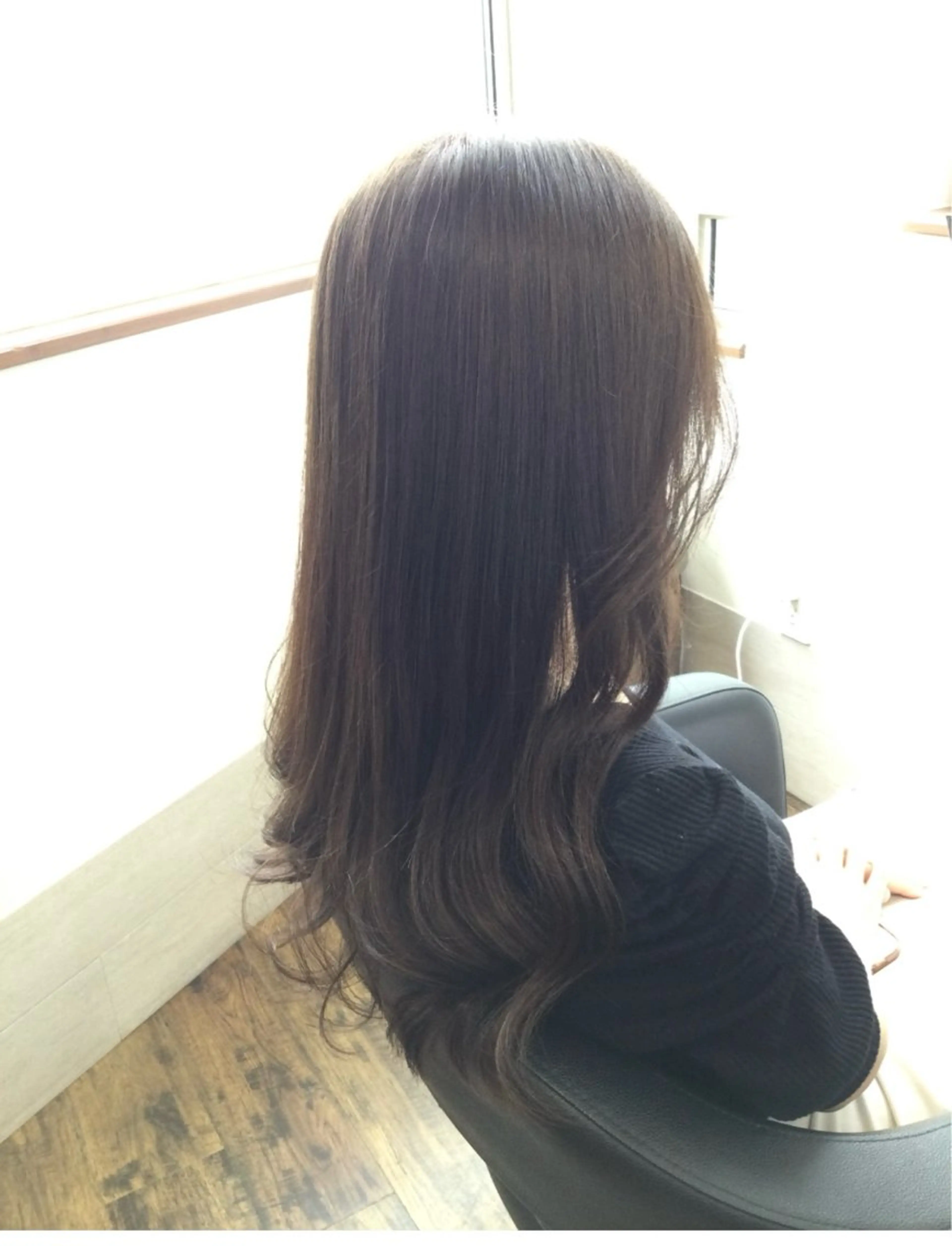 ロング カラー 千葉 かえでのヘアスタイル