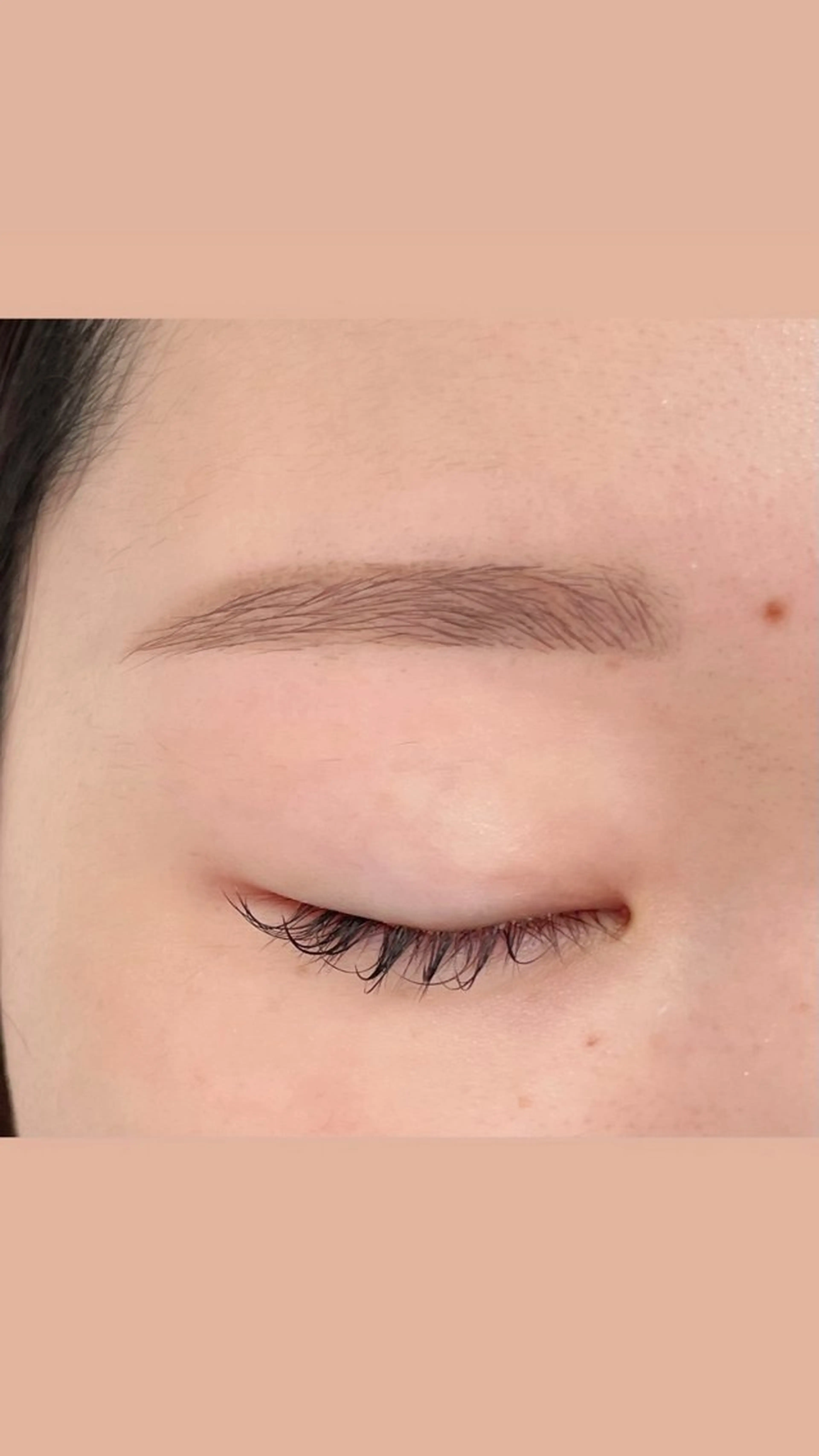 アイブロウ 坂田 りおのマツエク・マツパデザイン