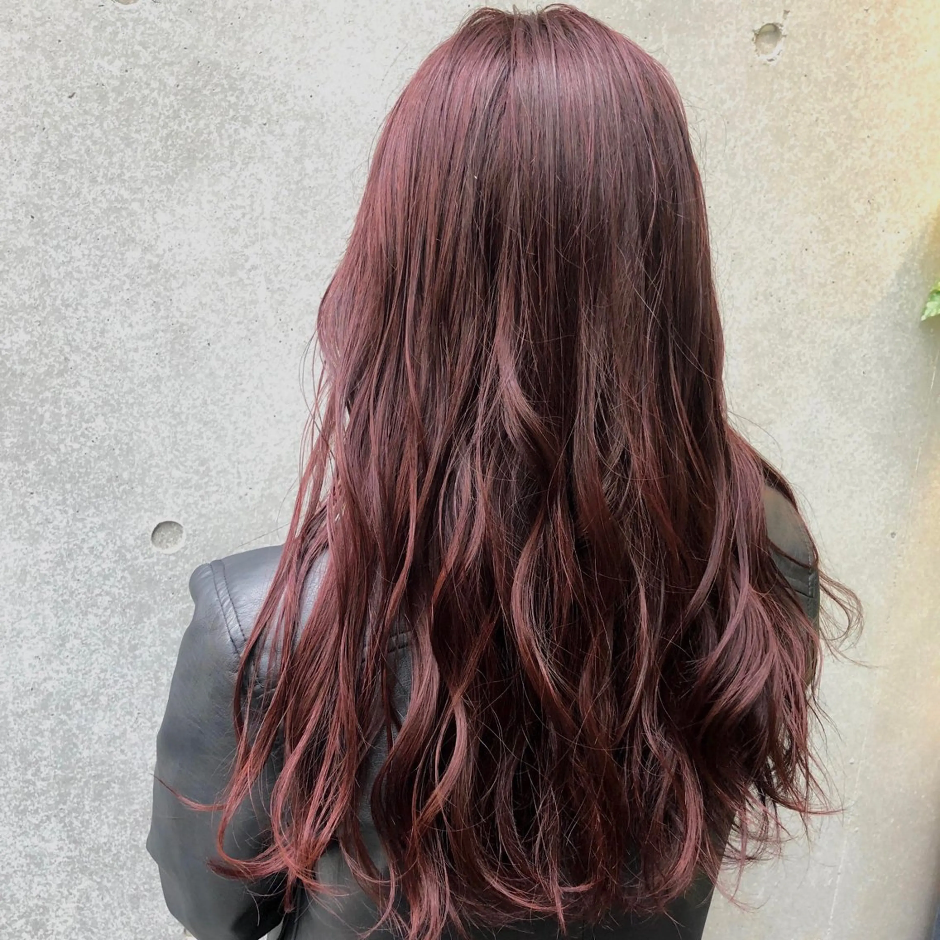 セミロング カラー メンズ ピンクカラー ローズカラー 🦋髪質改善 今宮梨沙🦋のヘアスタイル