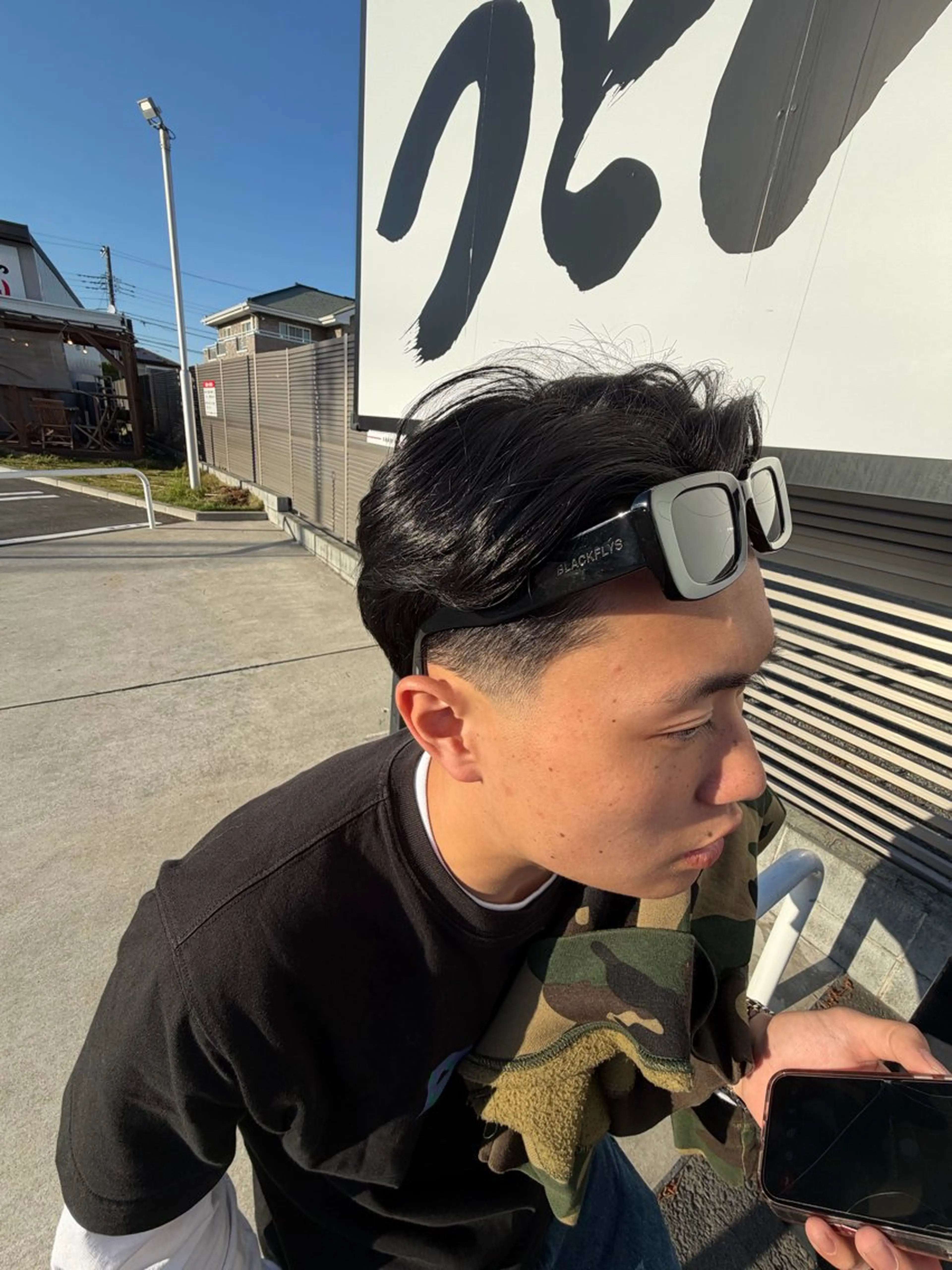 ショート メンズ フェードカット 白石 晴翔のヘアスタイル