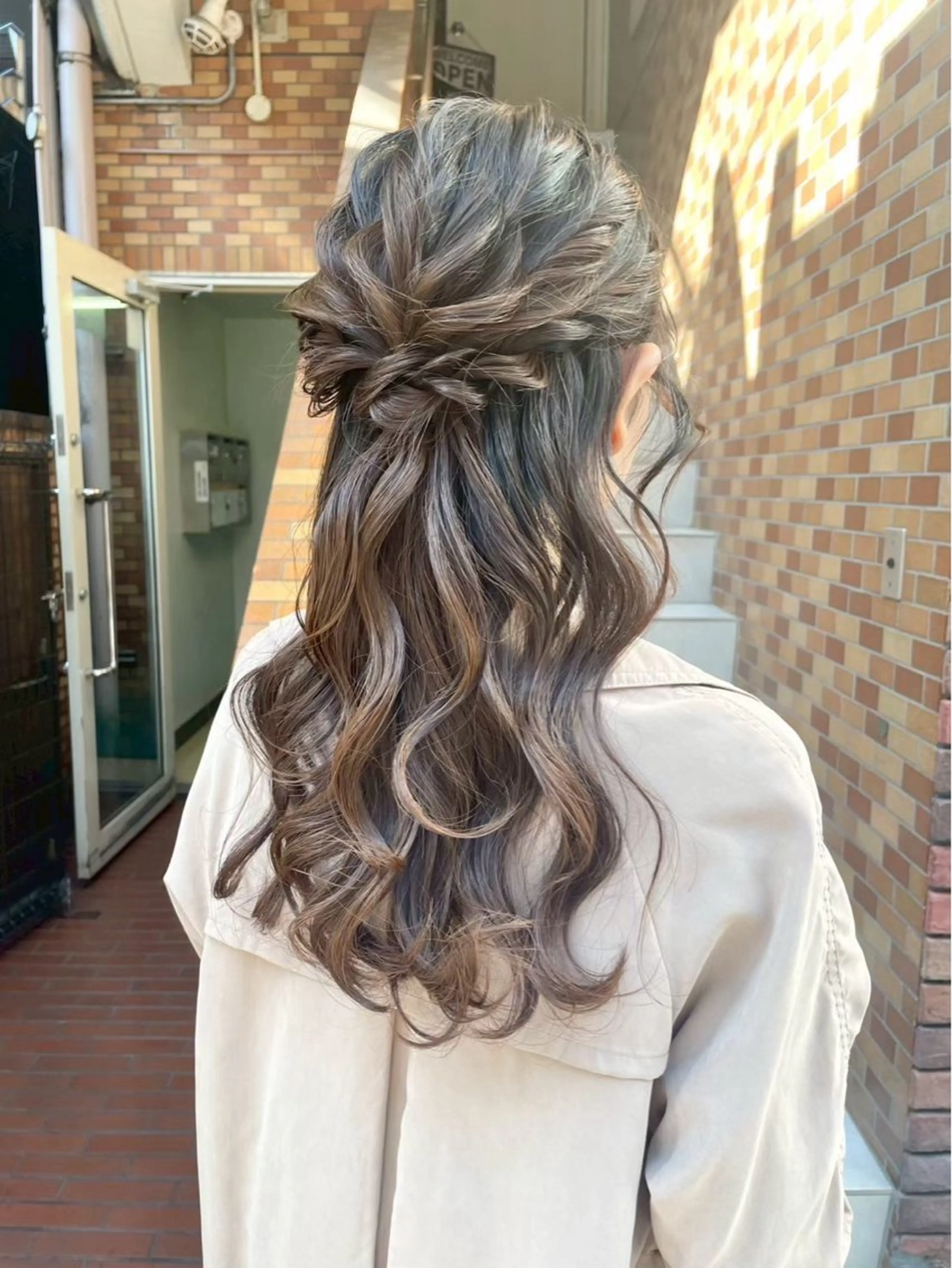 ロング 🩵ASAHI🐷 モデル募集中のヘアスタイル