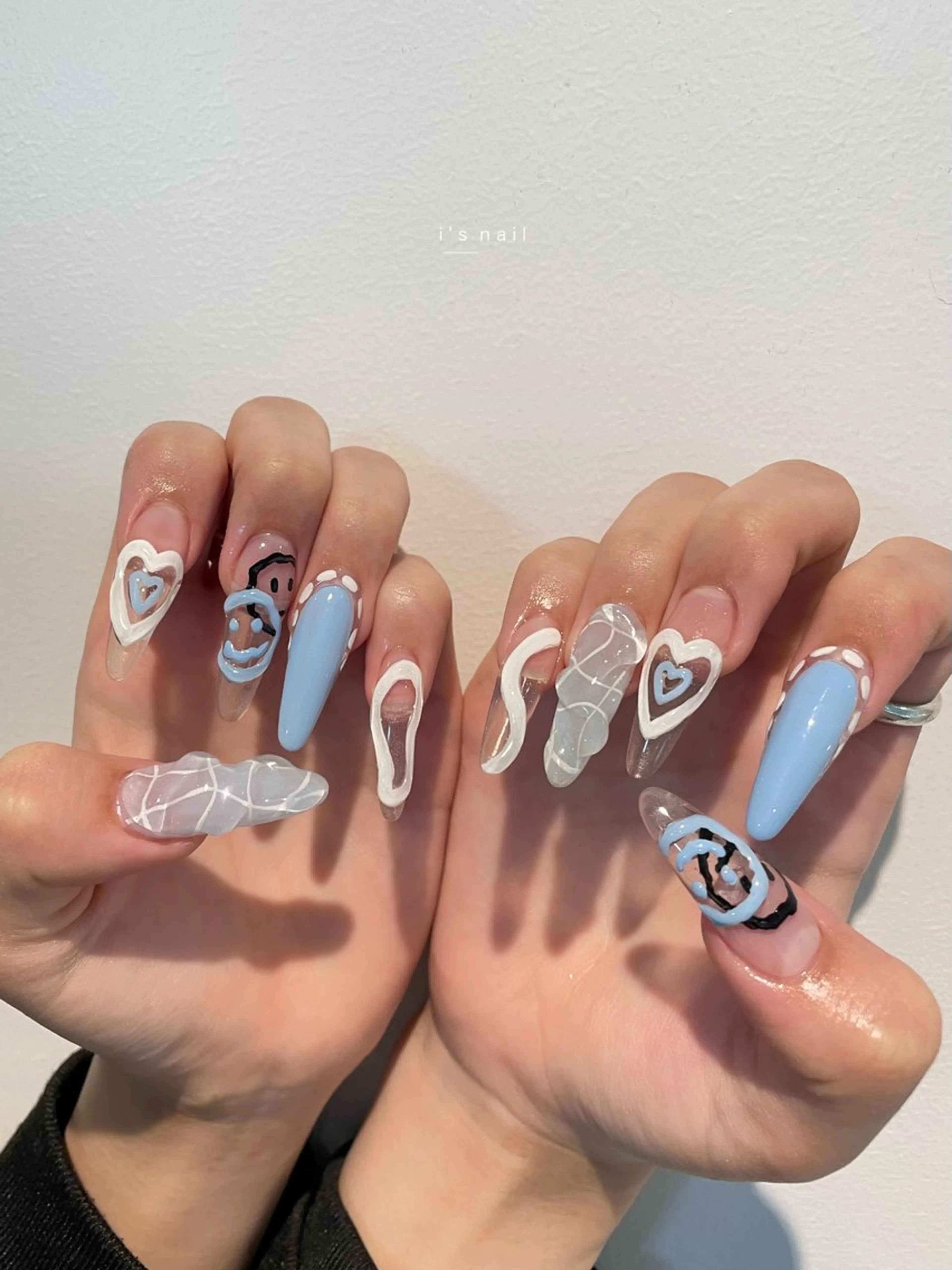 ネイル アートネイル スカルプネイル i's nail 〈アイズネイル〉のネイルデザイン