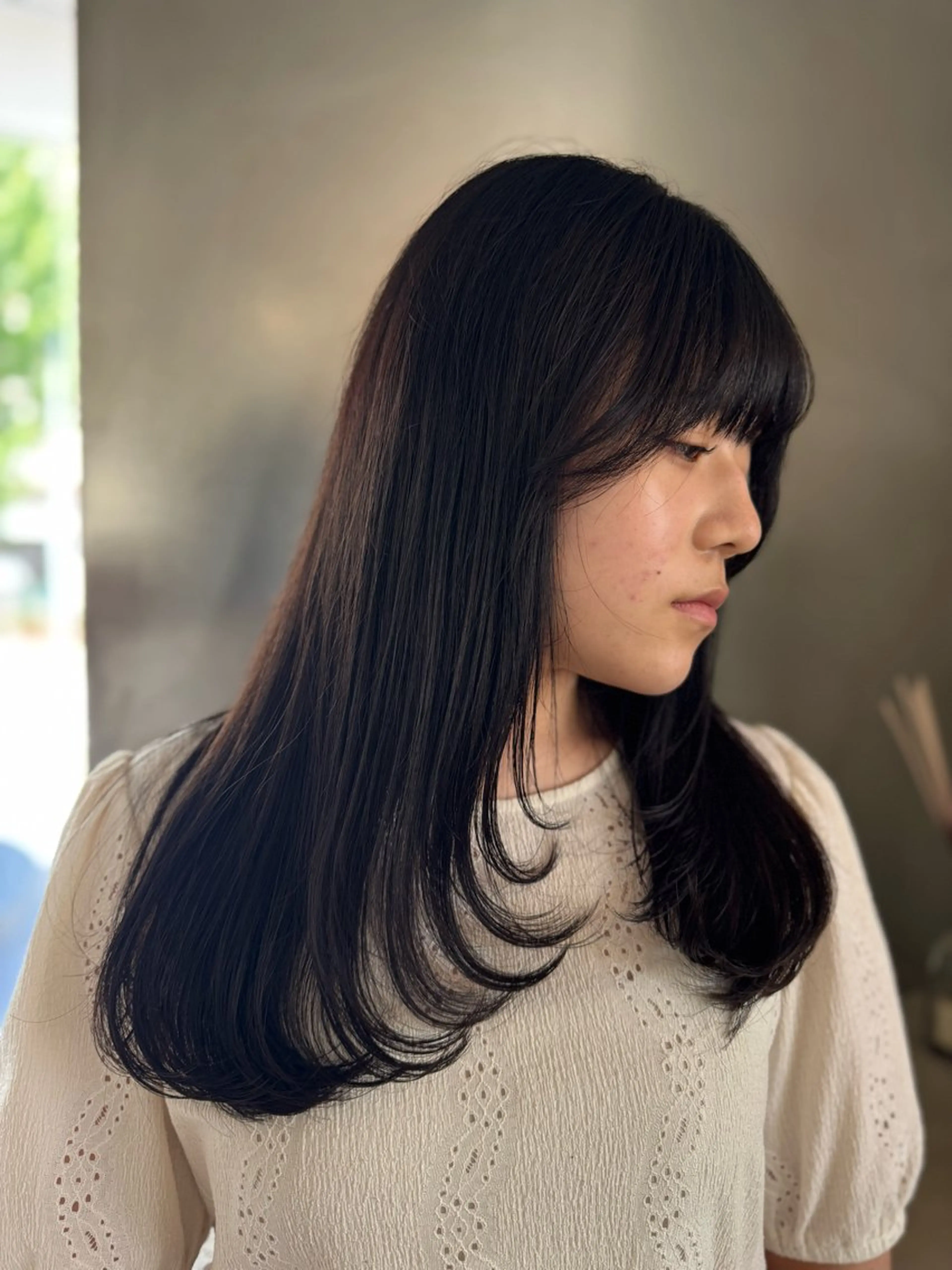 ロング 柳川 ことねのヘアスタイル
