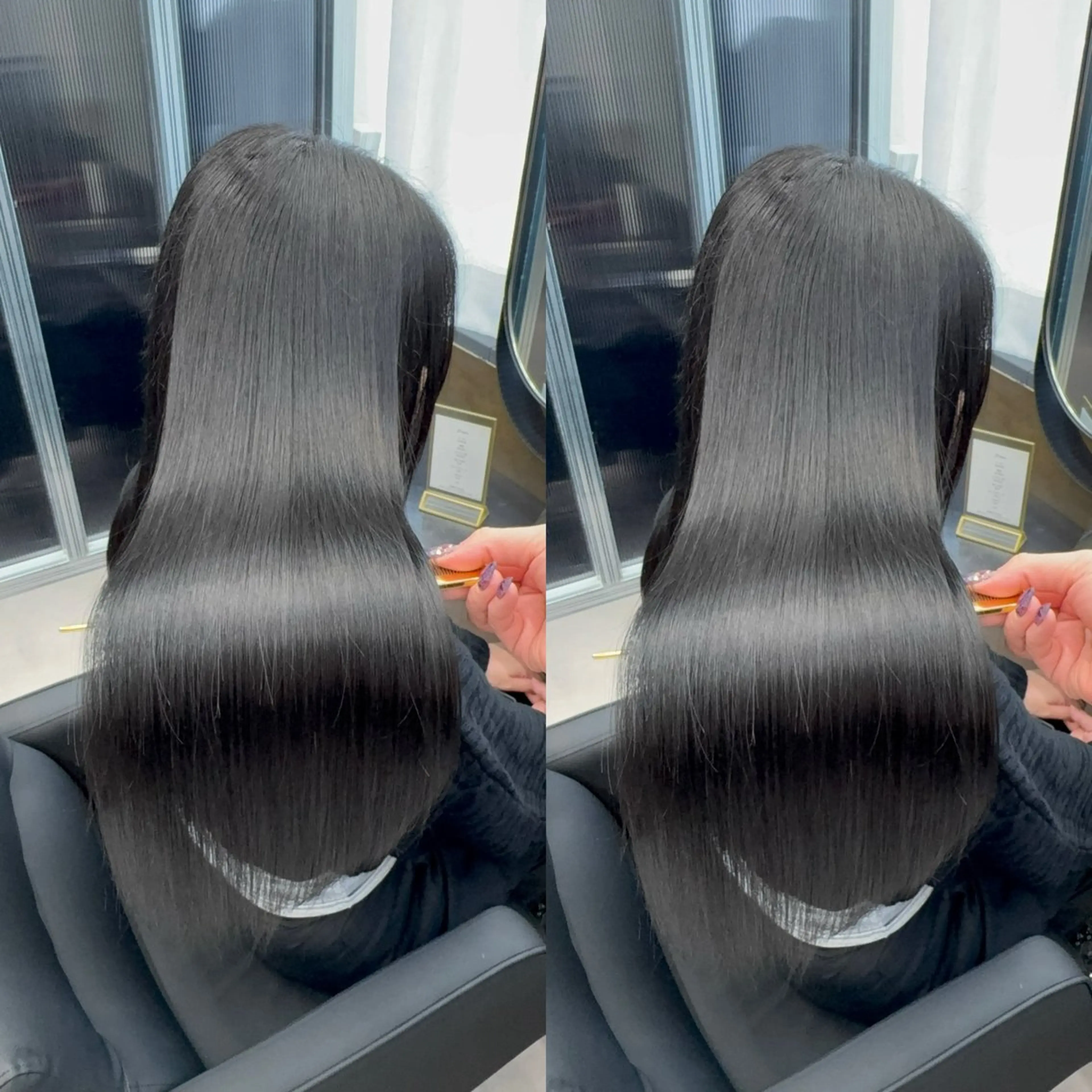 ロング カット ヘアカラー 縮毛矯正 トリートメント 新宿No.1艶髪矯正 美艶カラー/FUKAのヘアスタイル