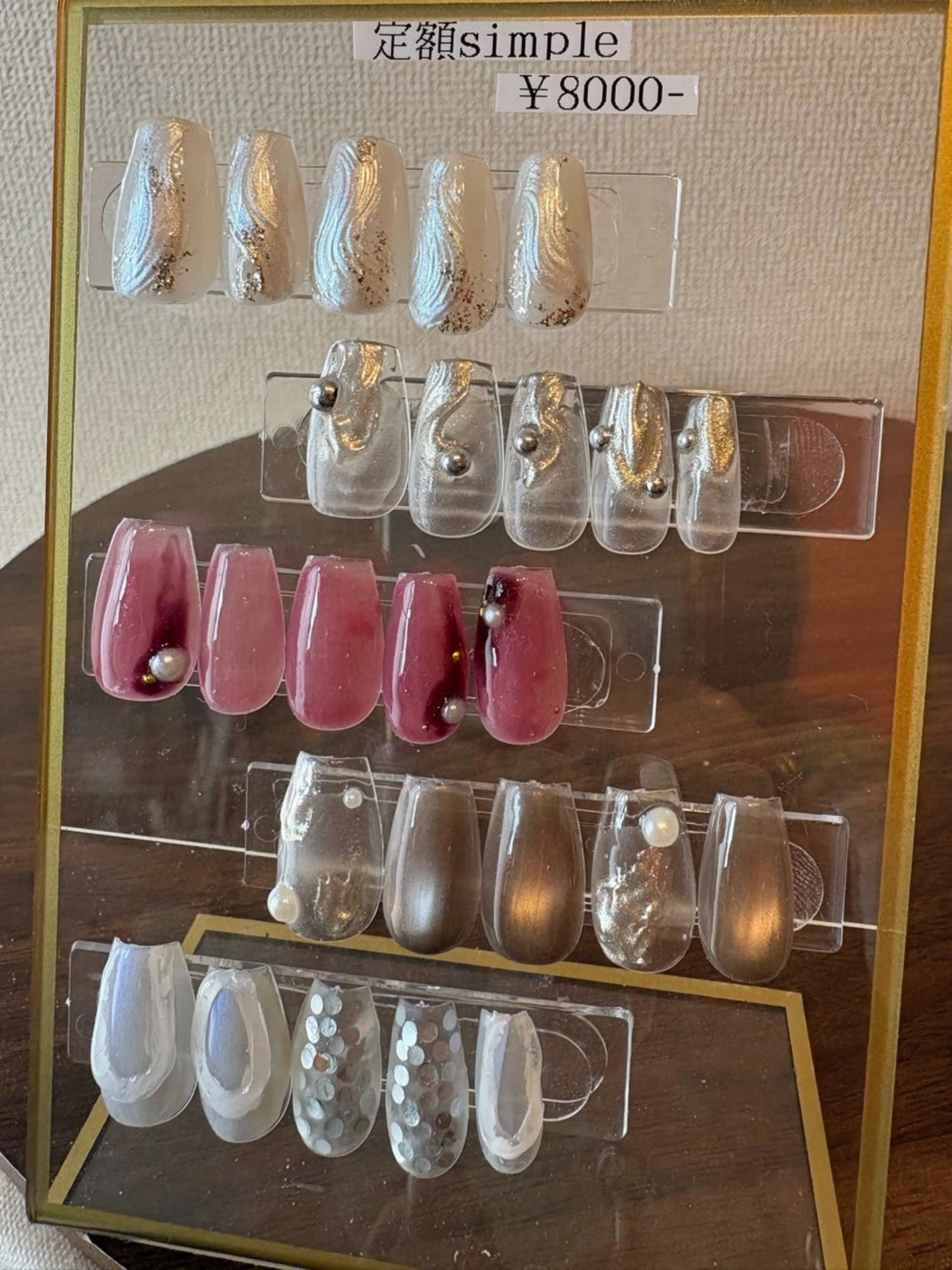 ネイル ハンドネイル umber 三茶1分のネイルデザイン