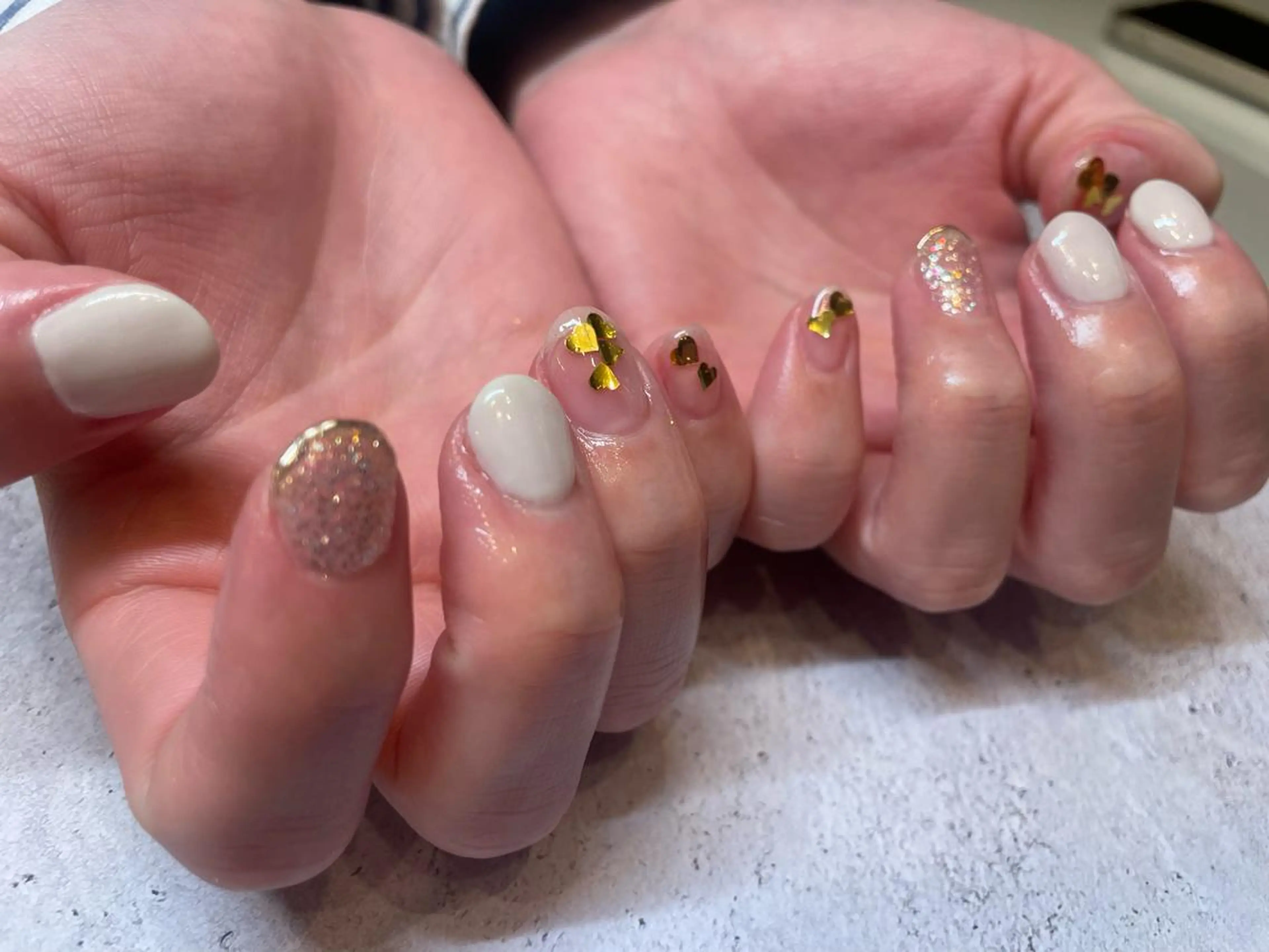 ネイル ハート salon te.のネイルデザイン