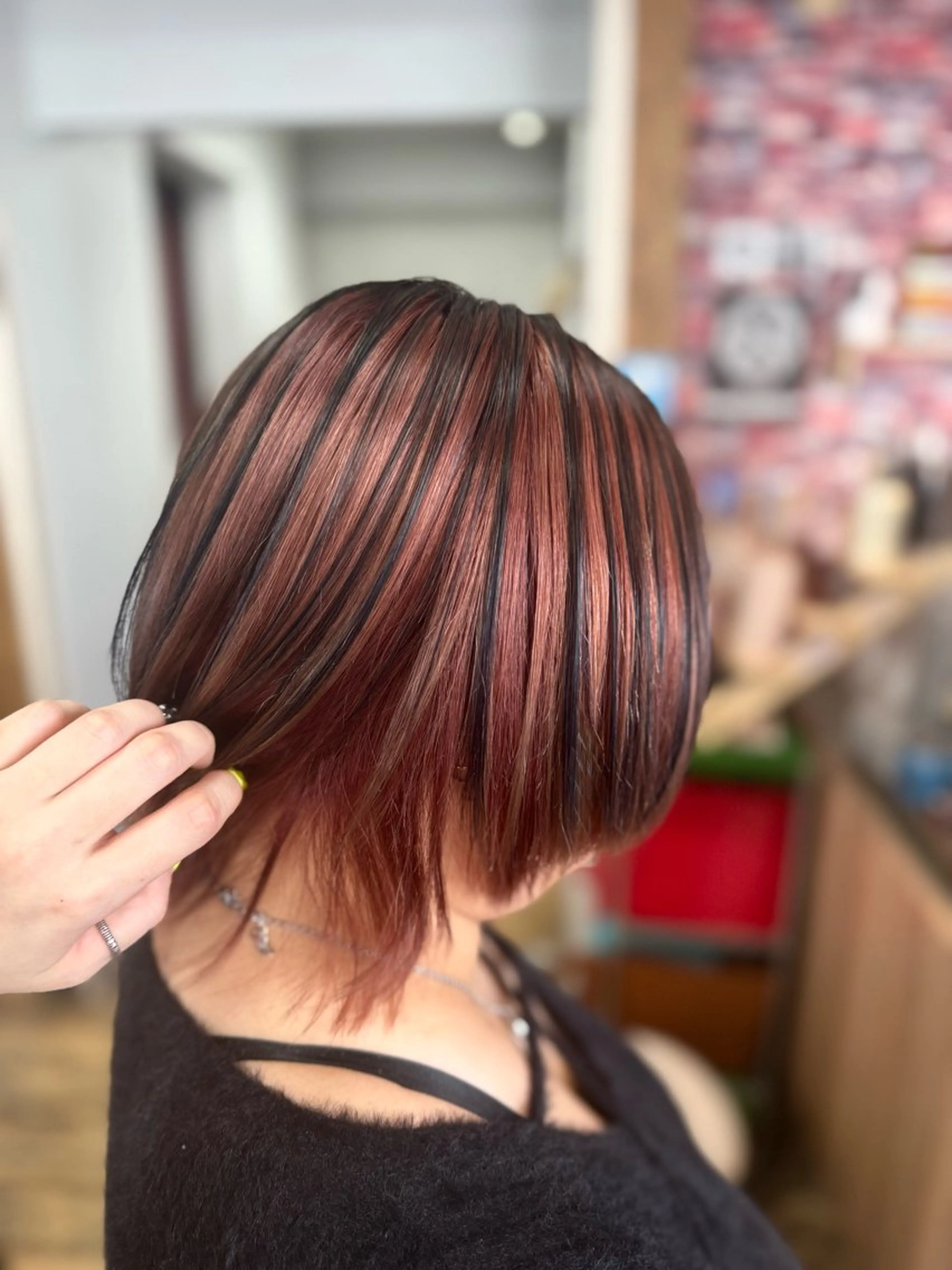 ミディアム カラー ヘアカラー 横浜/ブリーチカラー うららのヘアスタイル