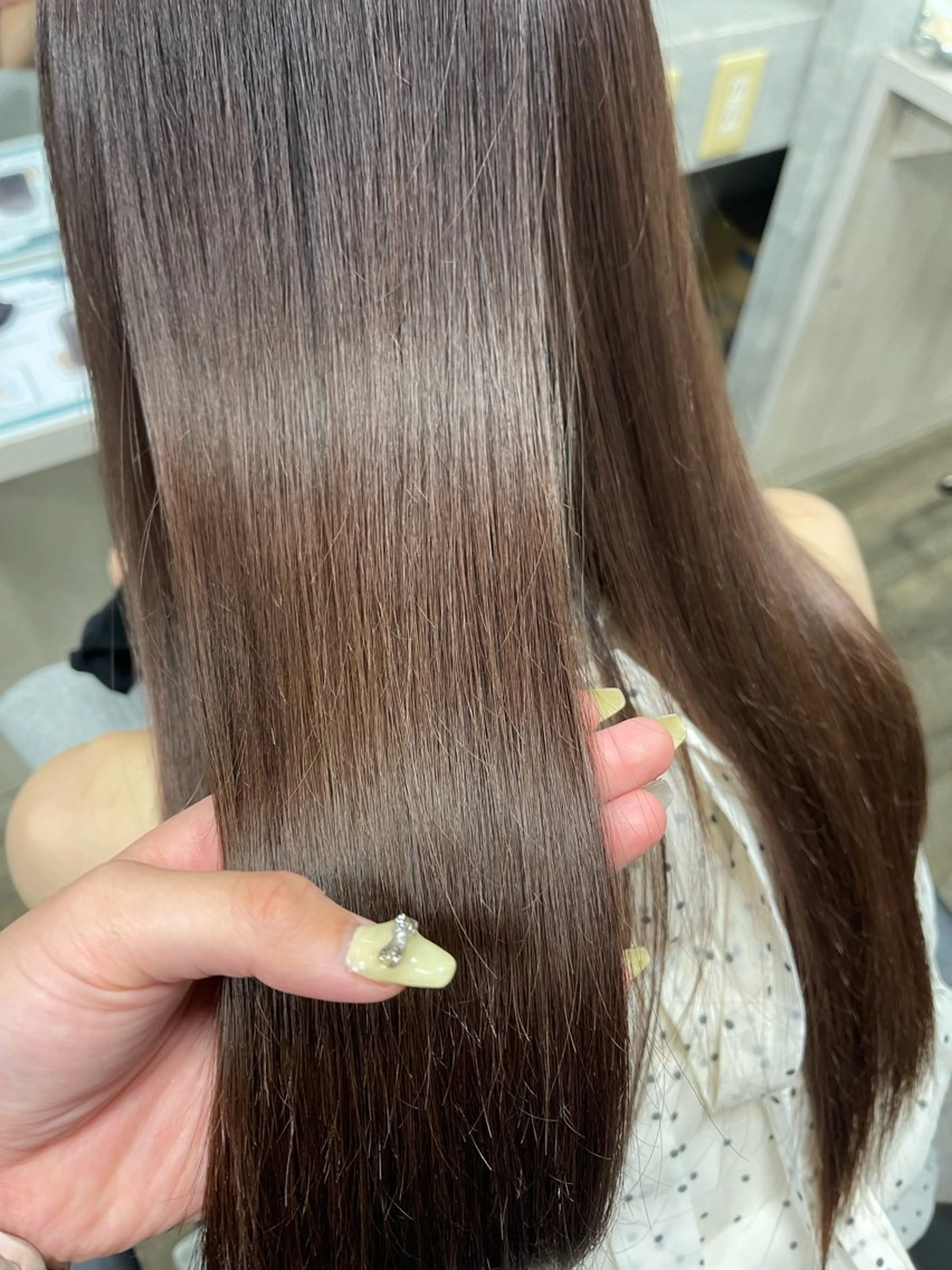 ロング カラー 愛　莉/大阪美容室 /ケア・艶カラーのヘアスタイル