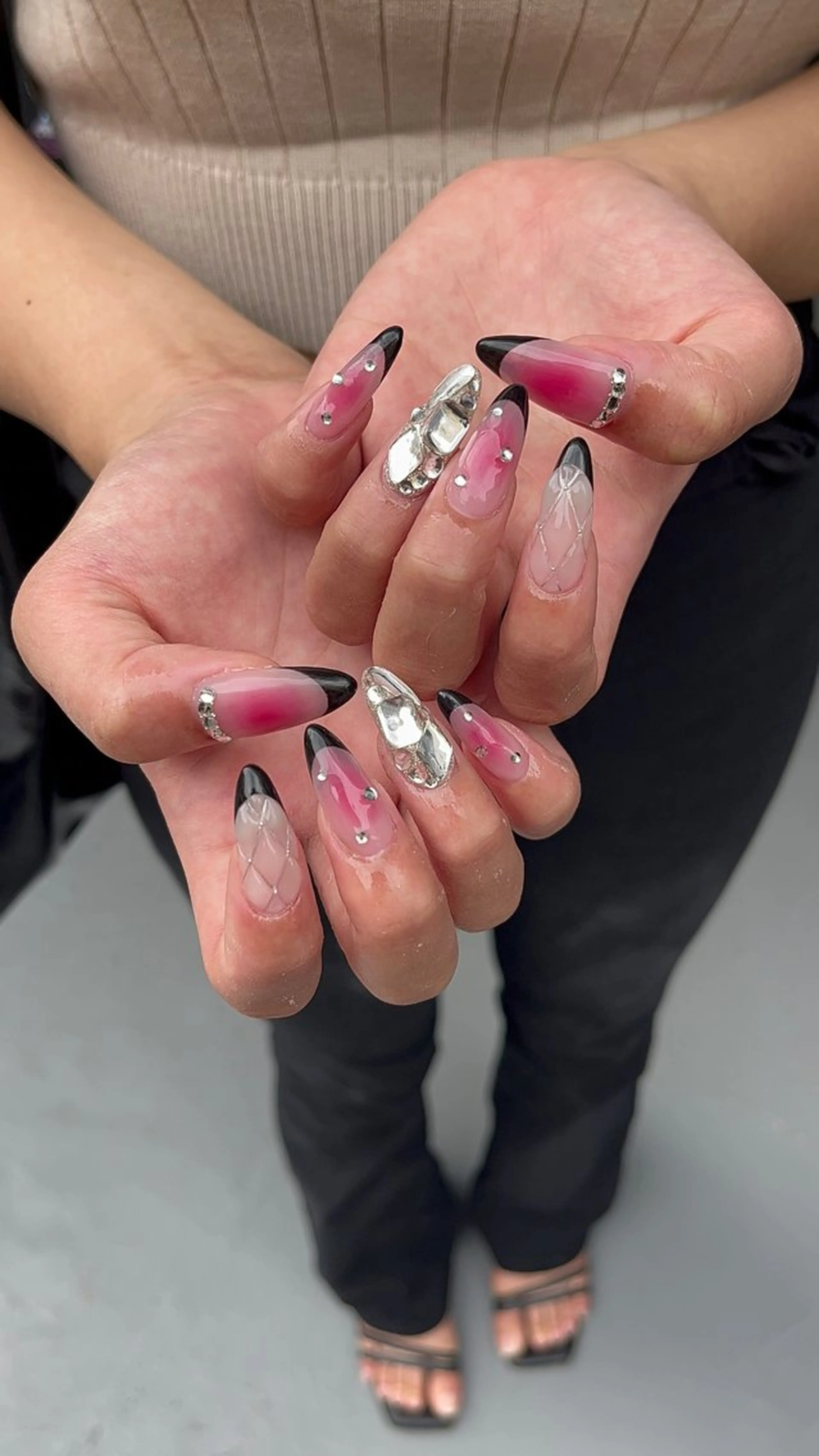 ネイル ハンドネイル IROHA Nail 矢掛萌子のネイルデザイン