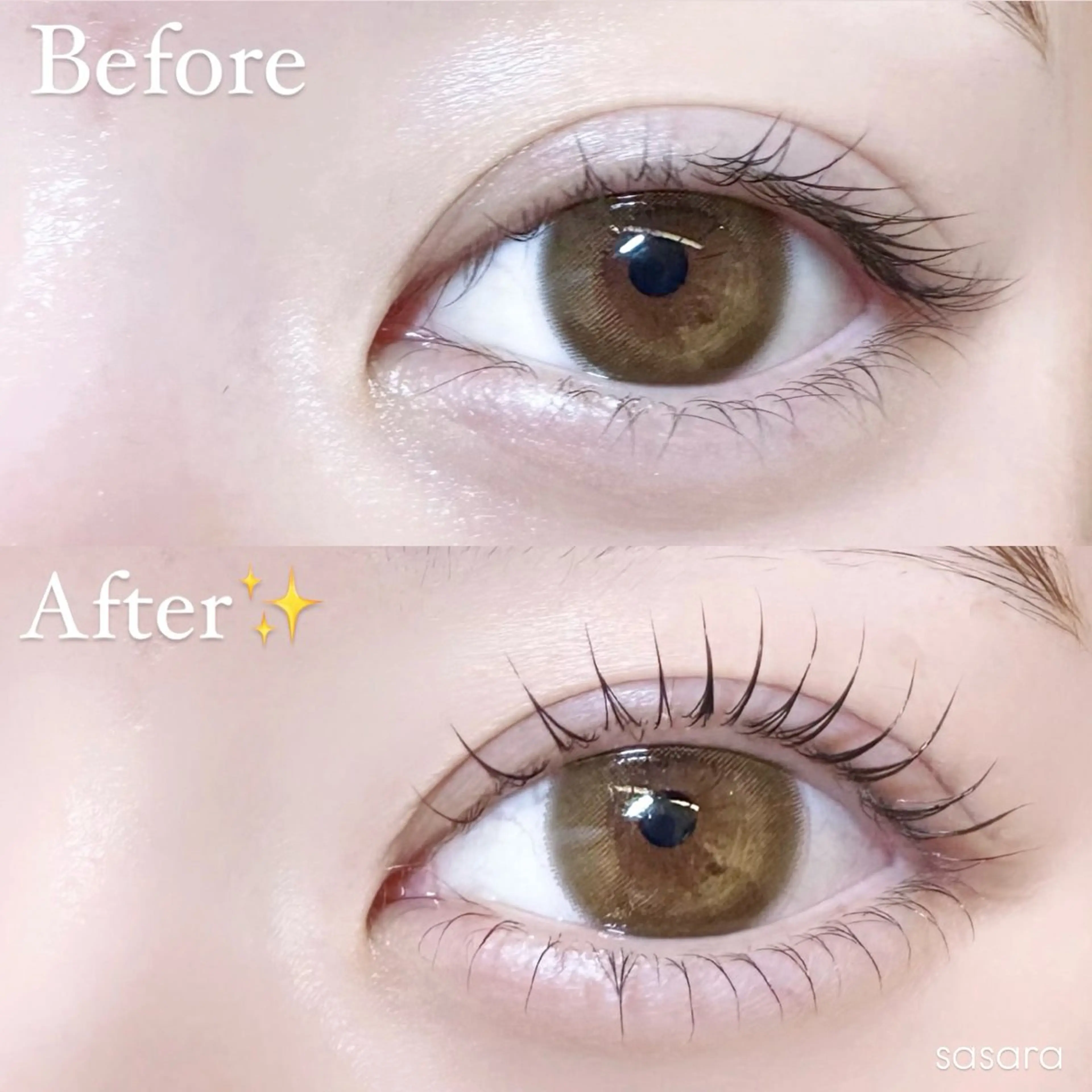 マツエク・マツパ マツパ 🍒束間まつ毛ෆ sasara🍒のマツエク・マツパデザイン