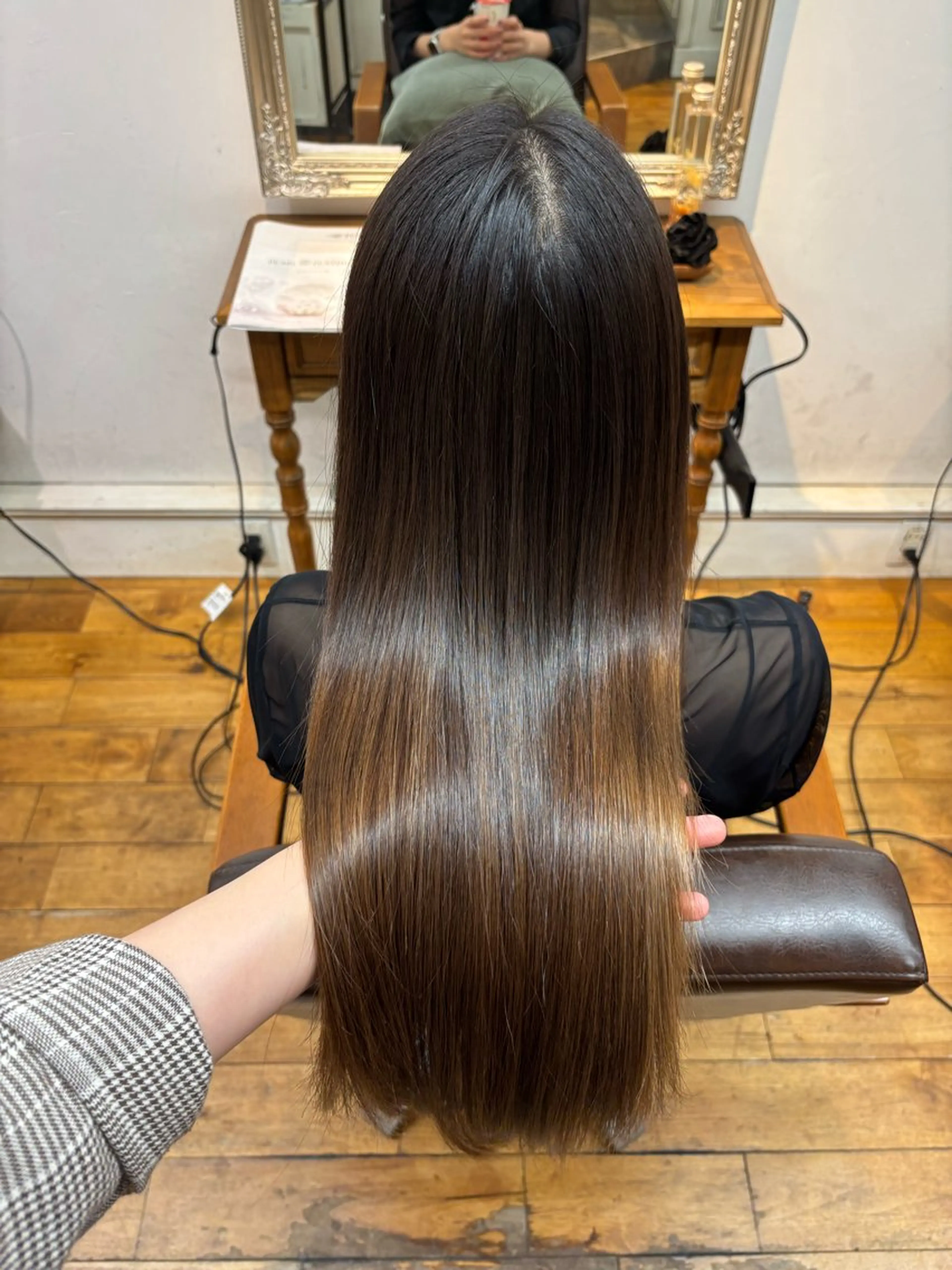 ロング トリートメント ヘッドスパ 髪質改善カラー✨ るな🕊🫧のヘアスタイル