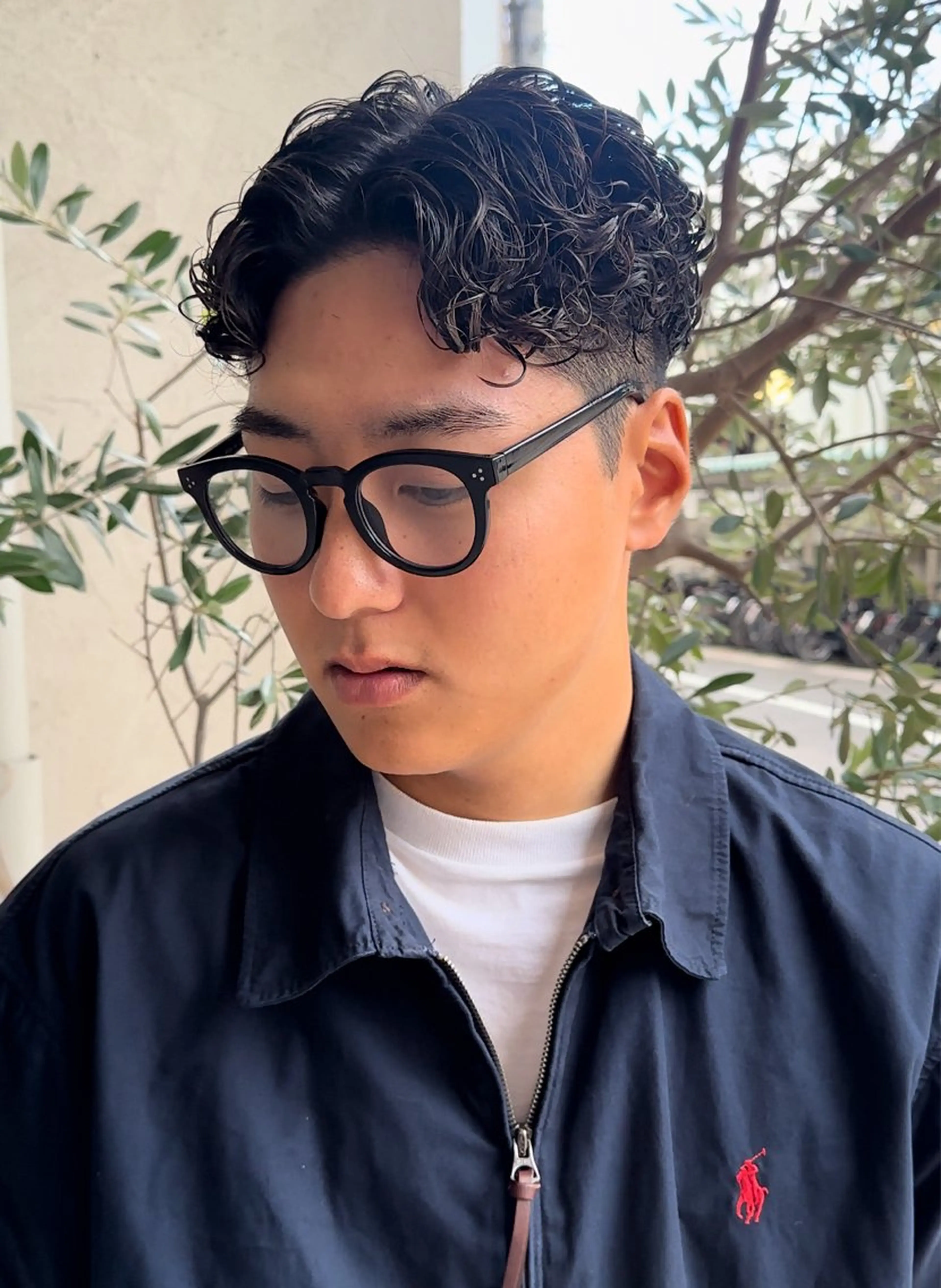 パーマ メンズ フェードカット メンズパーマ カット パーマ 年間2000名担当◎ パーマ職人/仲原佑樹のヘアスタイル