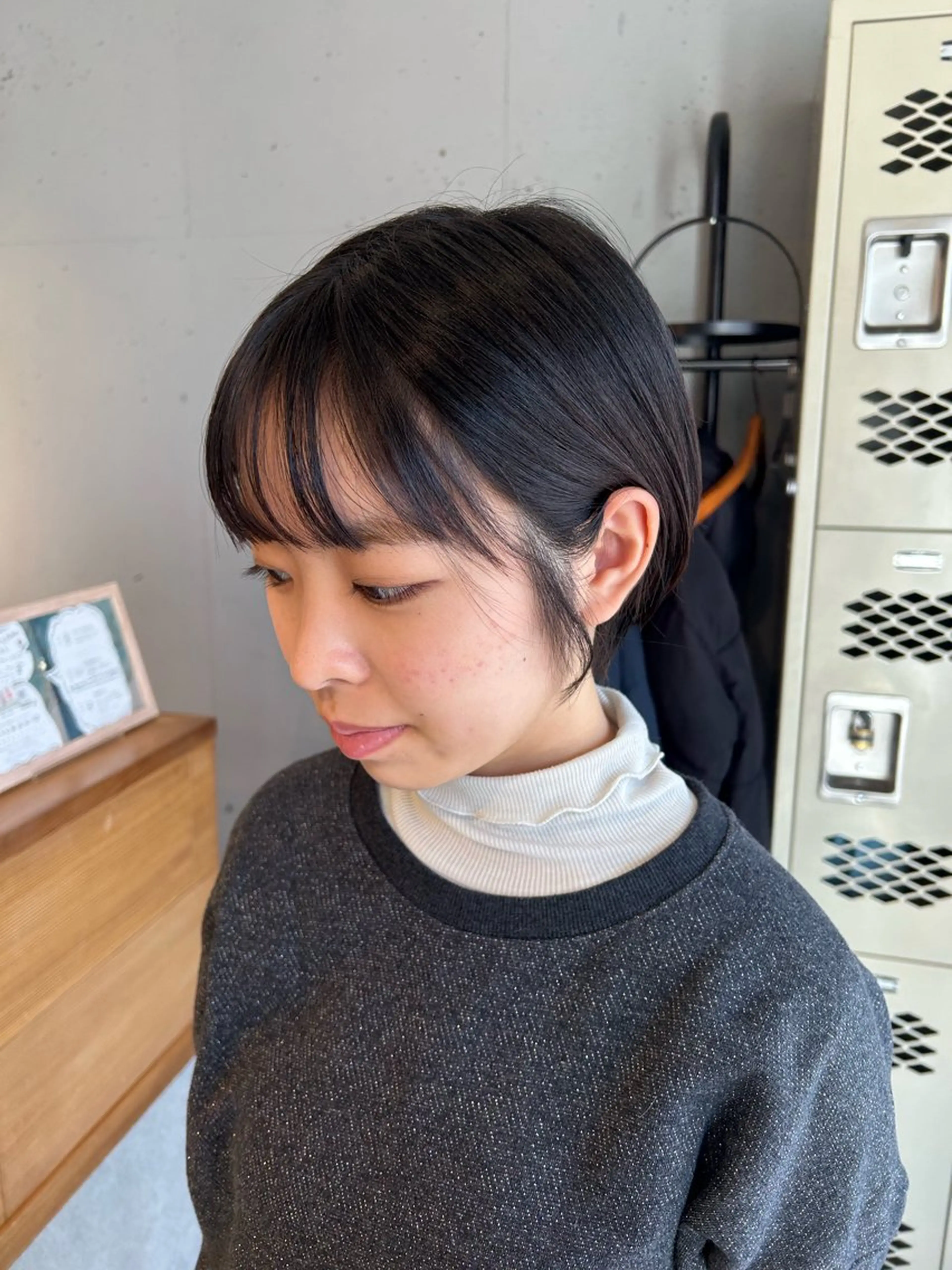 ショート ショートヘア まるやま ゆいかのヘアスタイル