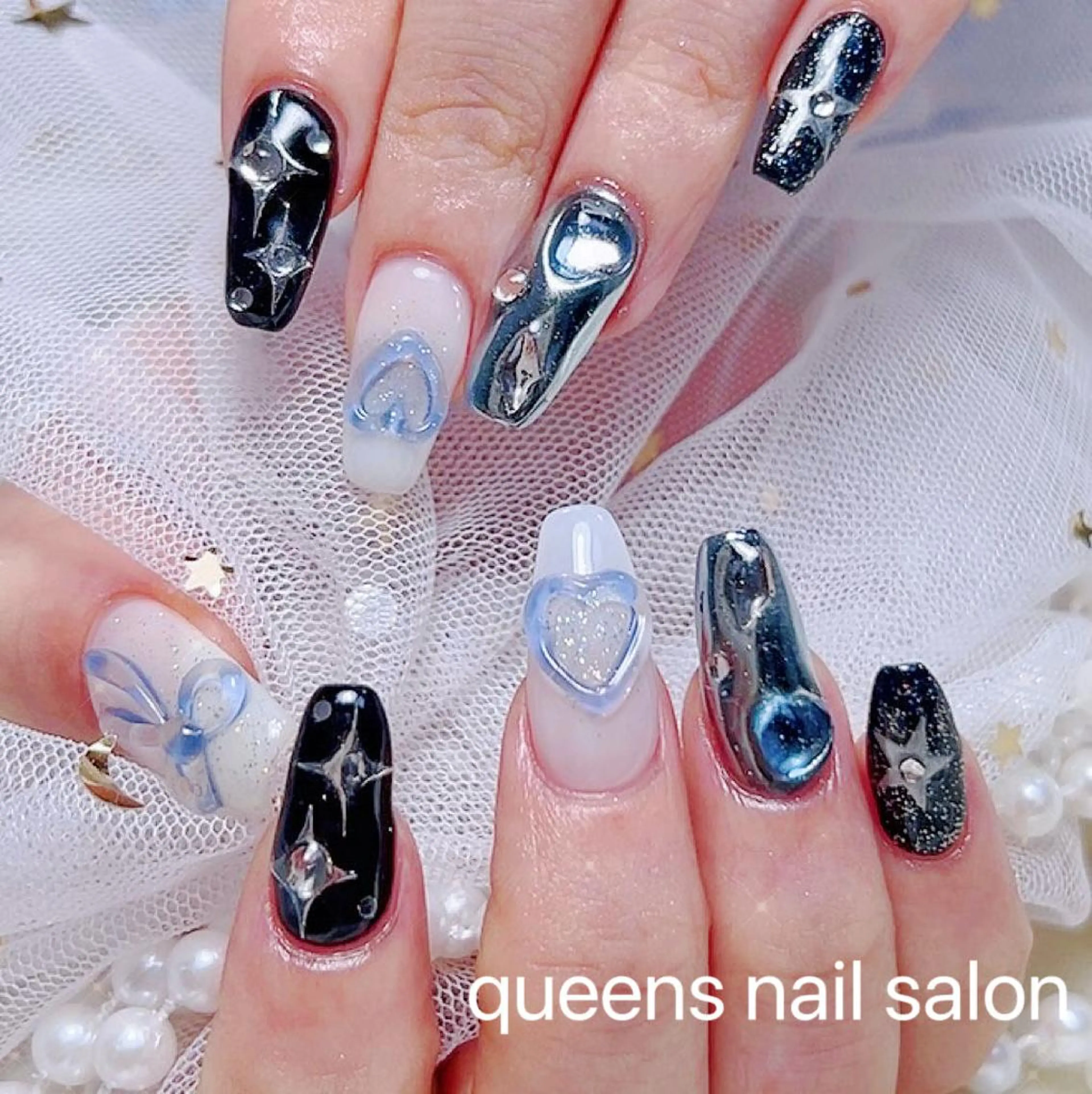 ネイル queens nailsalonのネイルデザイン