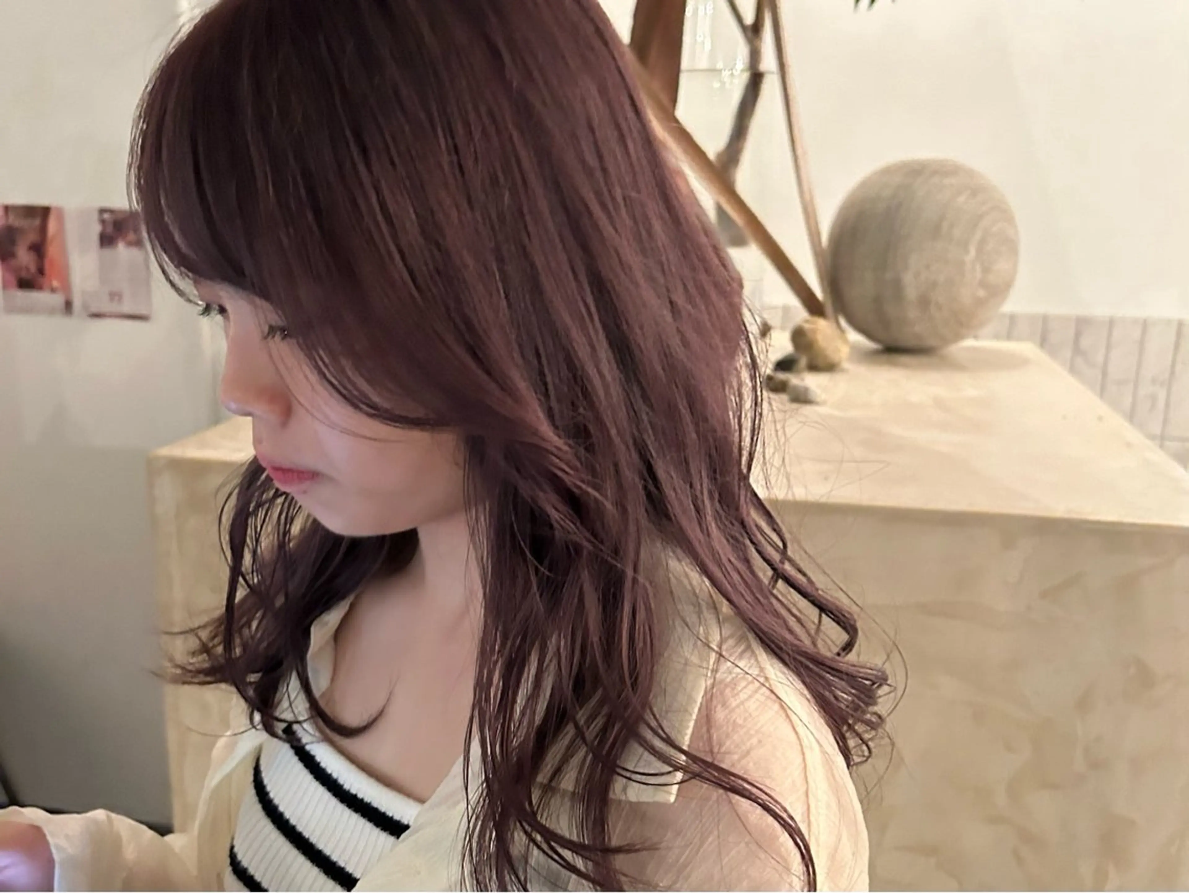 ロング Terve. 水野 菜々香のヘアスタイル