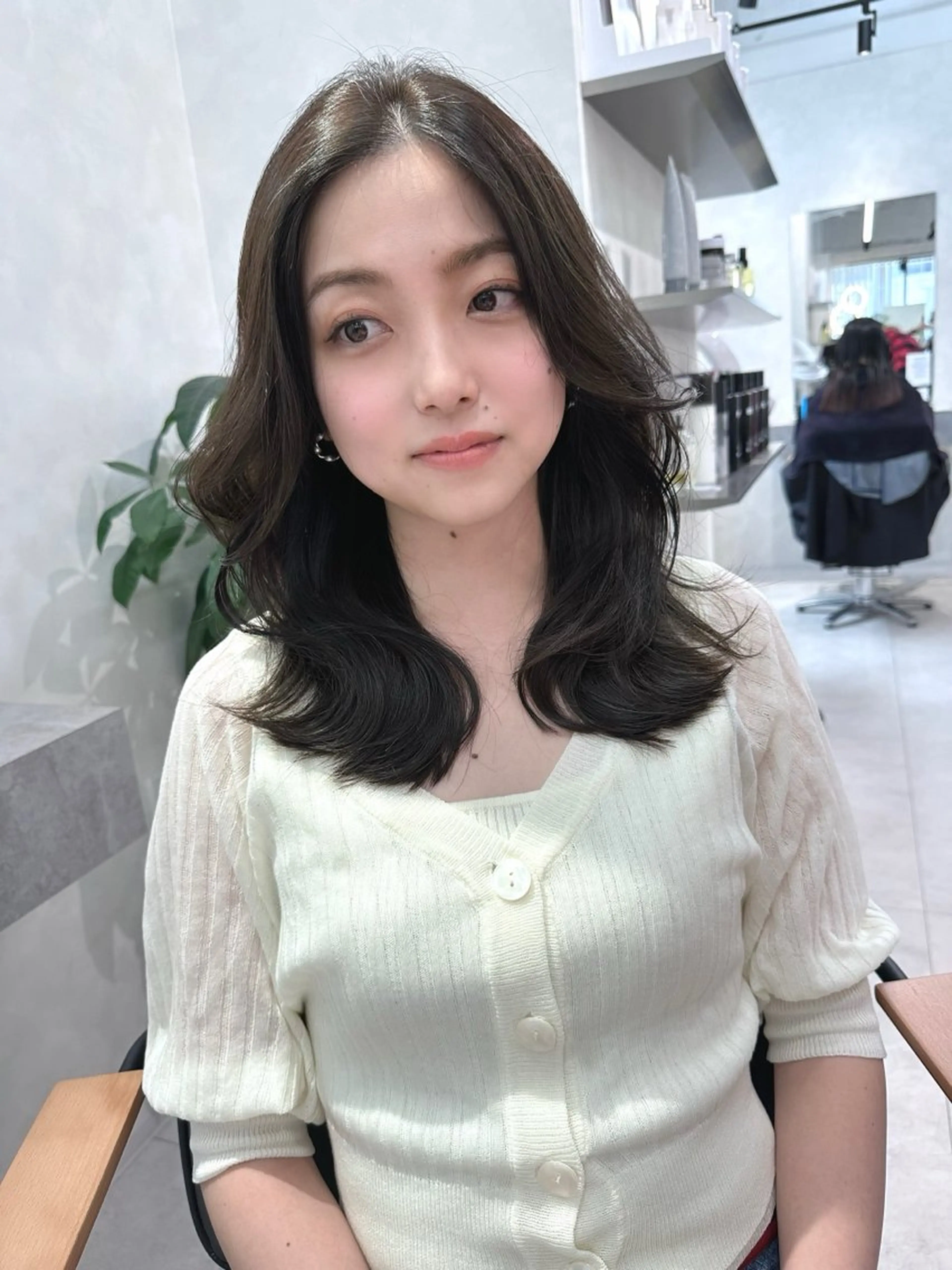 ロング 韓国風ヘア ヘアカラー トリートメント 💎lino _by _ACNE💎 🧸のヘアスタイル