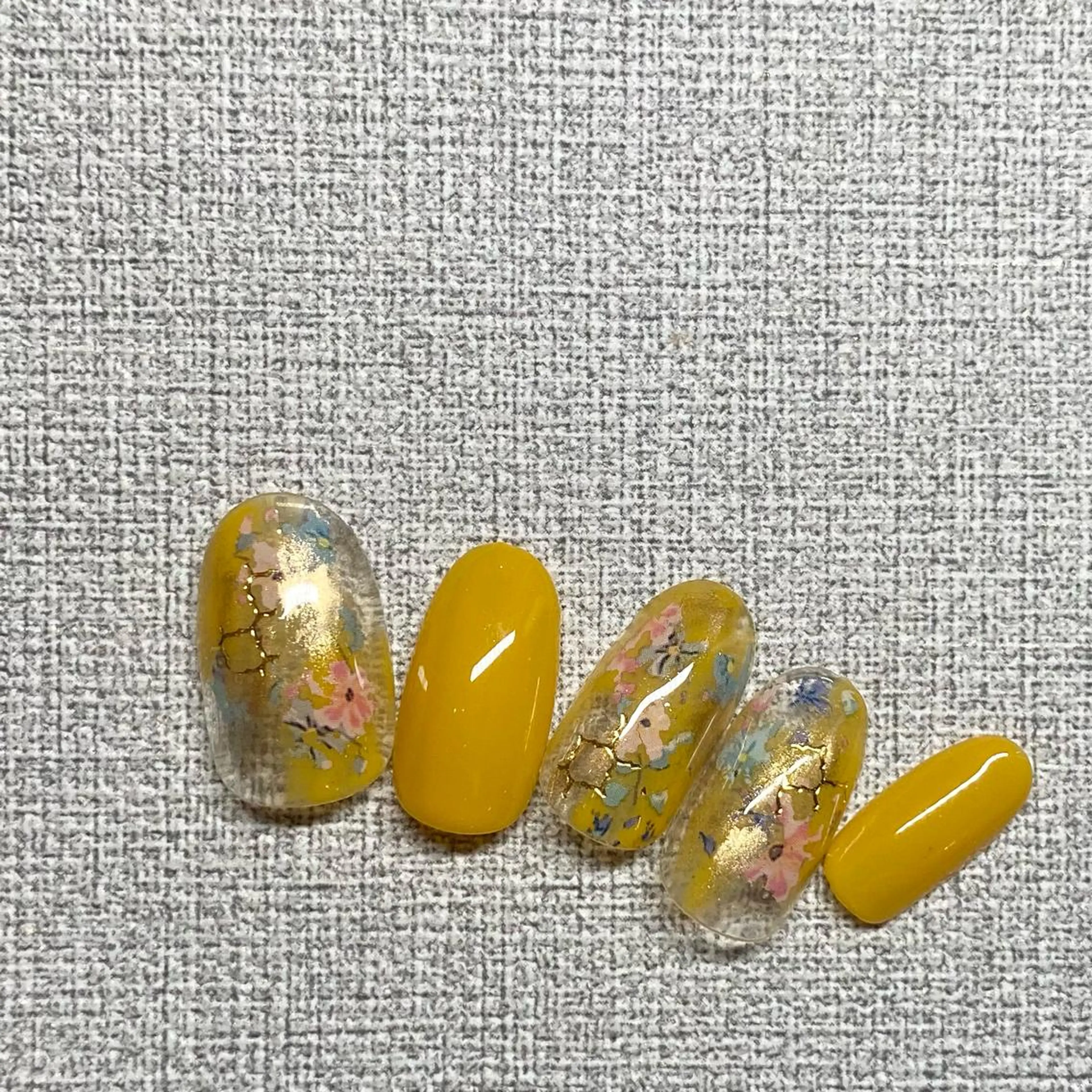 ネイル アートネイル フットネイル ニュアンスネイル 夏ネイル 山田 貴子のネイルデザイン