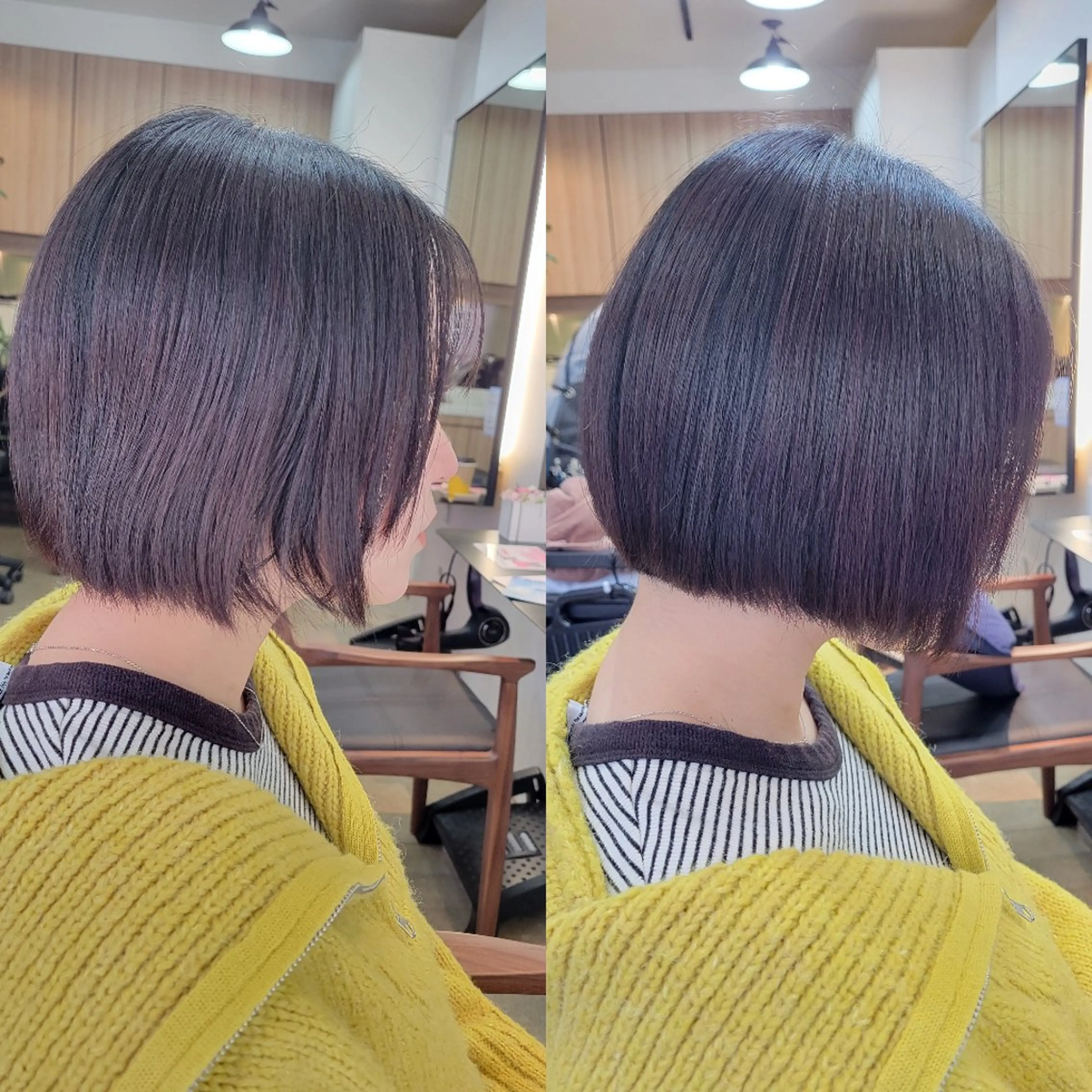 ショート ボブ 野村 果音(カノン)のヘアスタイル