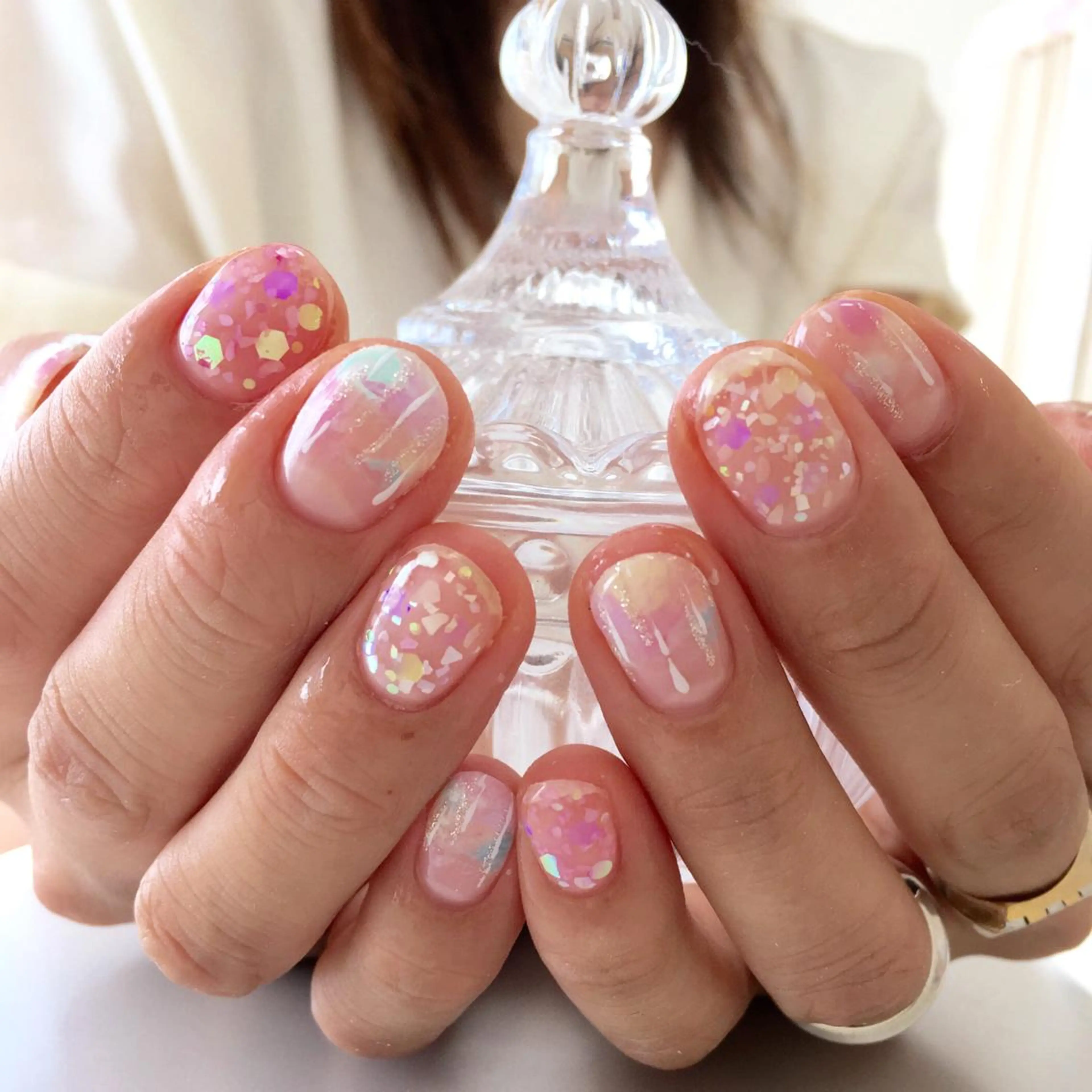 ネイル クリアネイル Petit Fleur所属・青柳 亜梨奈のマツエク・マツパデザイン