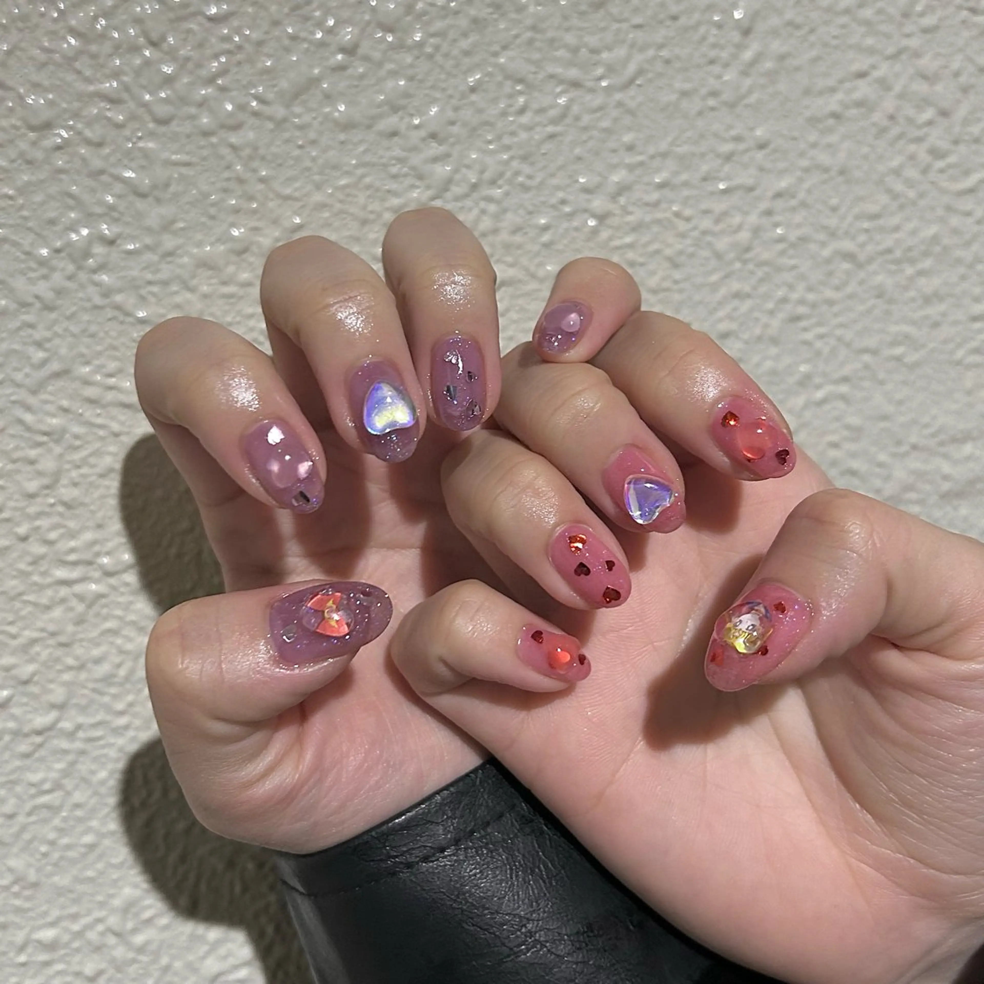 ネイル パラあり！フィルイン 美フォルムのネイルデザイン