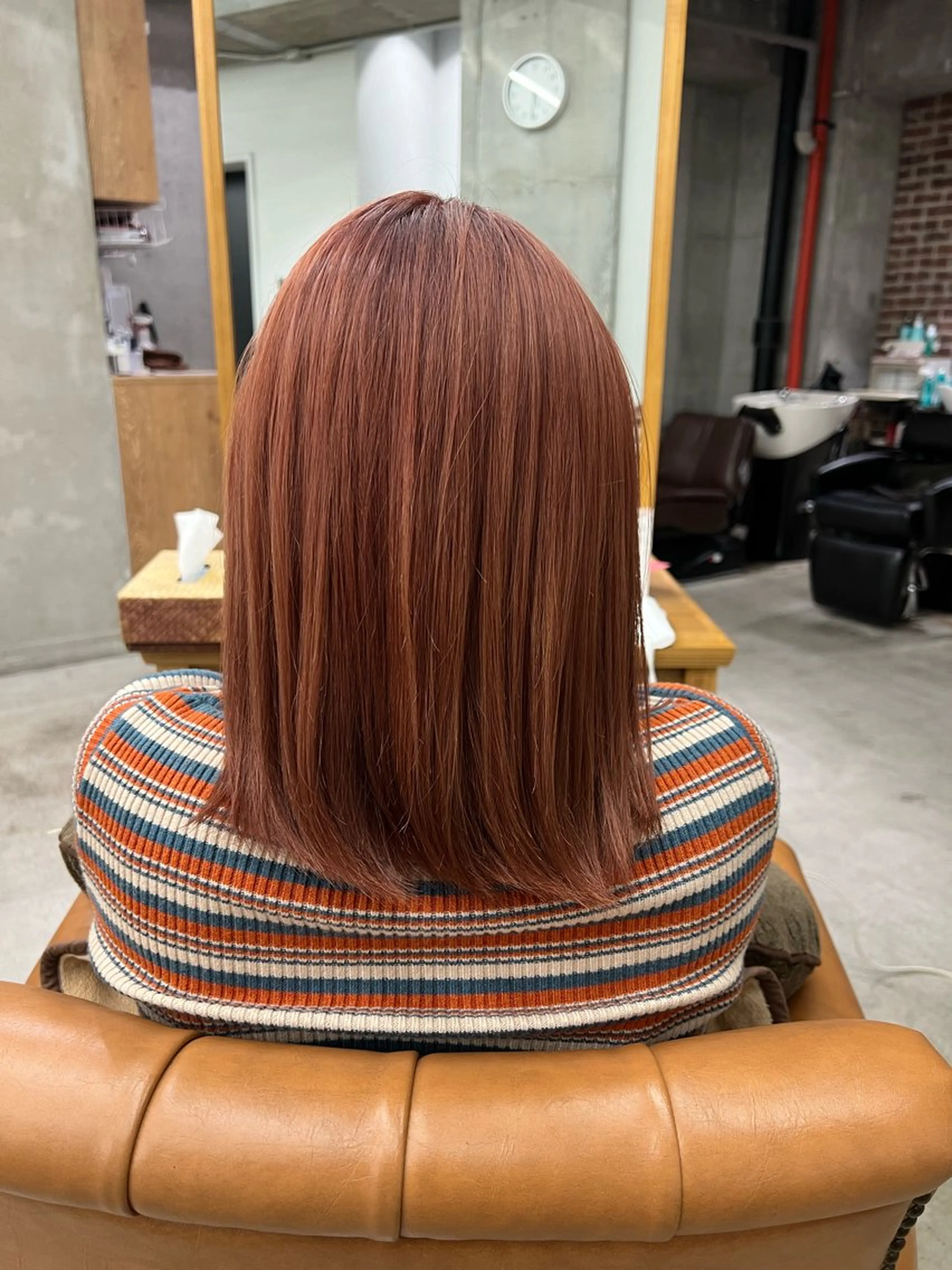 ミディアム カラー tomoメンズ特化 /パーマ/カットのヘアスタイル