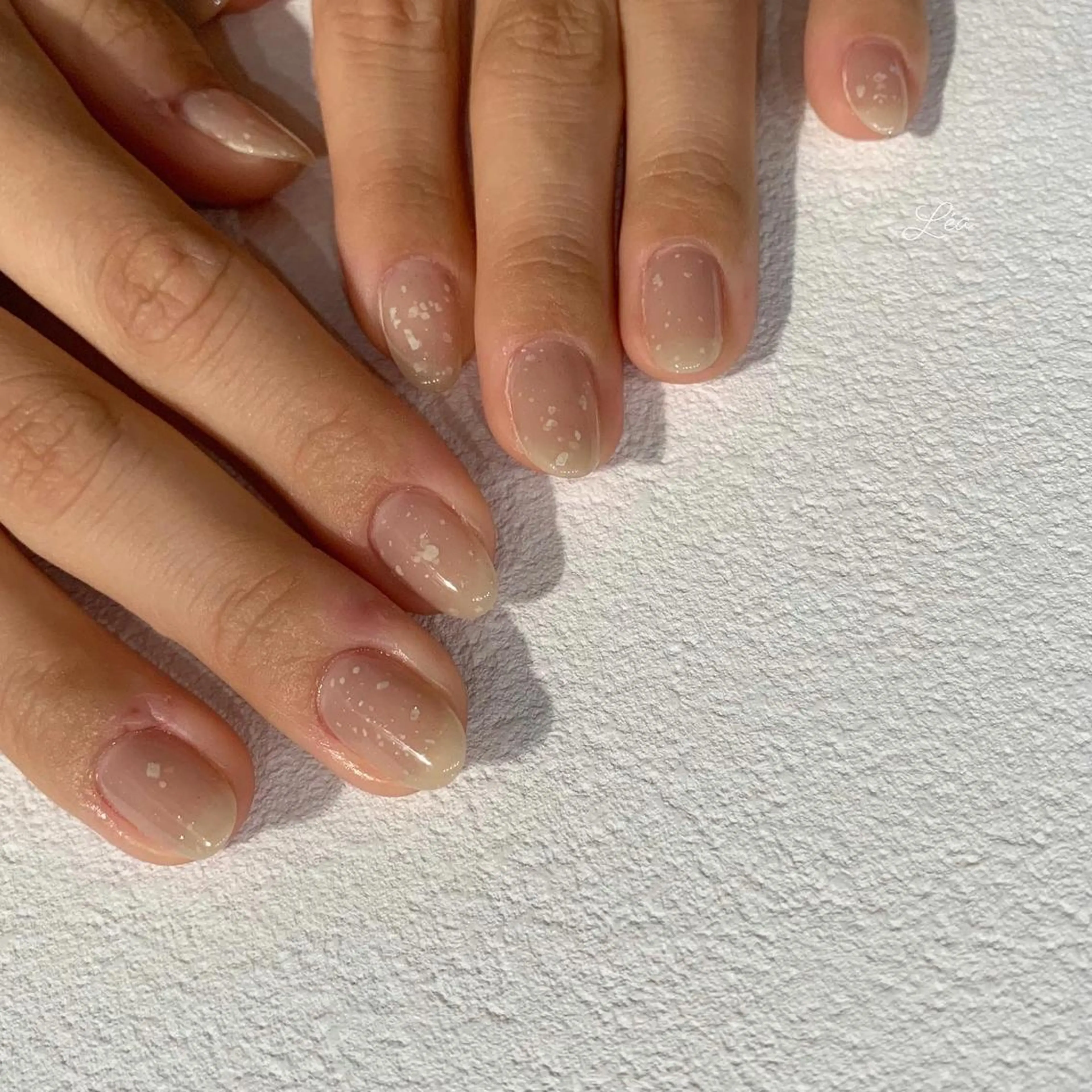 ネイル ジェルネイル パラジェル ソフトジェル Léa nailのネイルデザイン