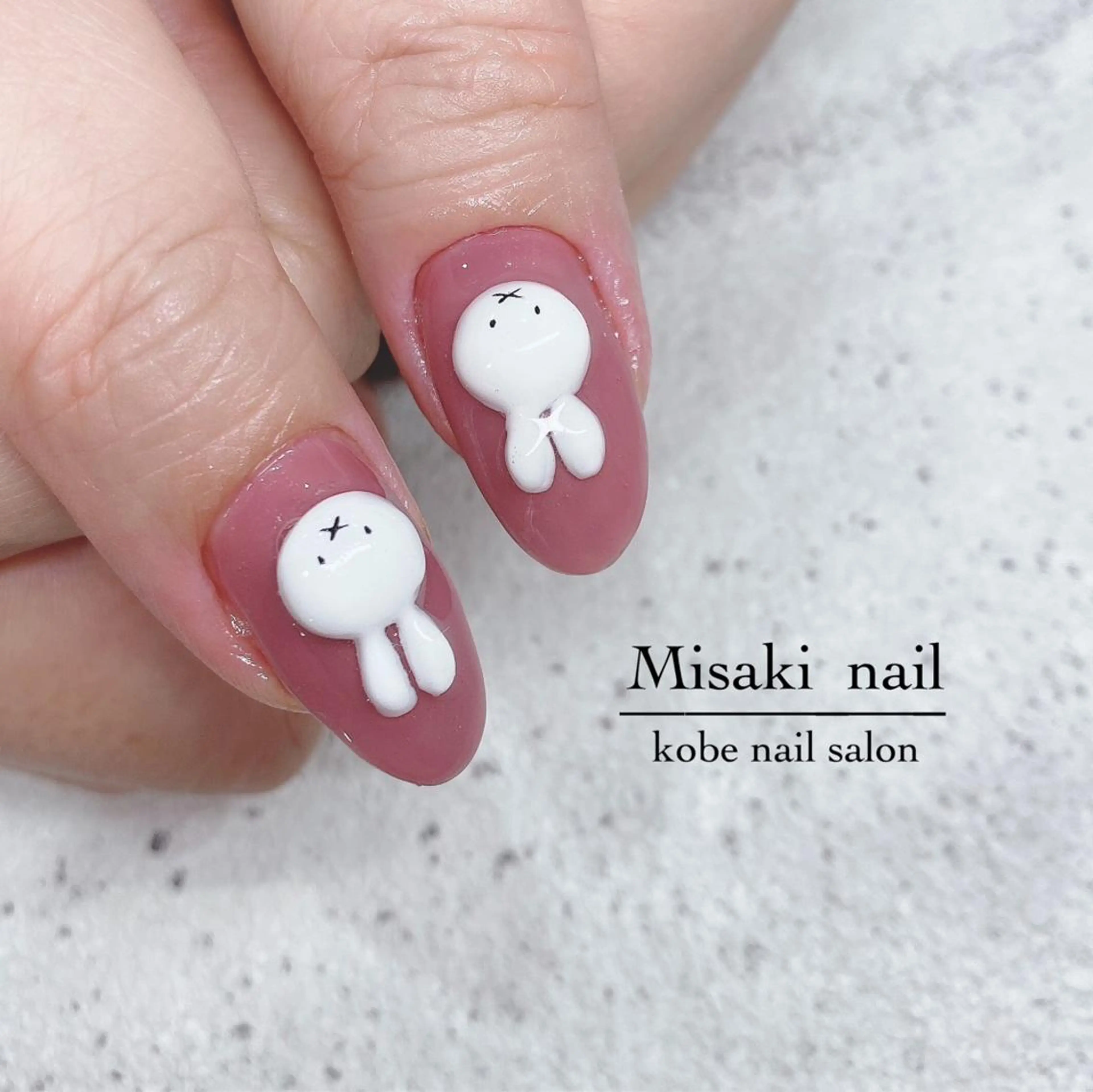 ネイル 韓国ネイル ワンホンネイル ハンドネイル nailsalon miinailsのネイルデザイン