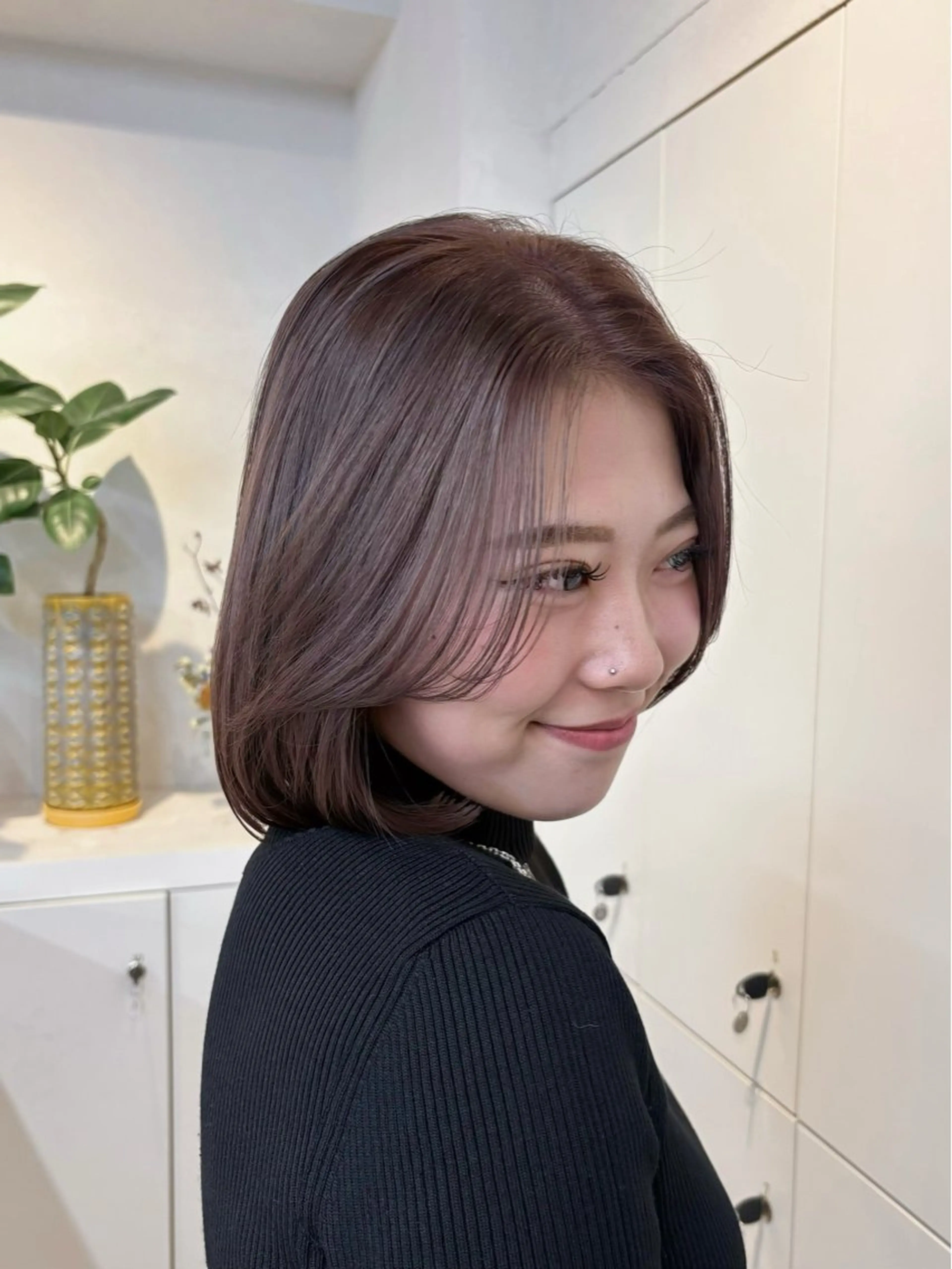 🌟限定価格🌟 【艶髪ハイトーン🪄】ブリーチリタッチ+カラー+3step高保湿トリートメント❄️の写真