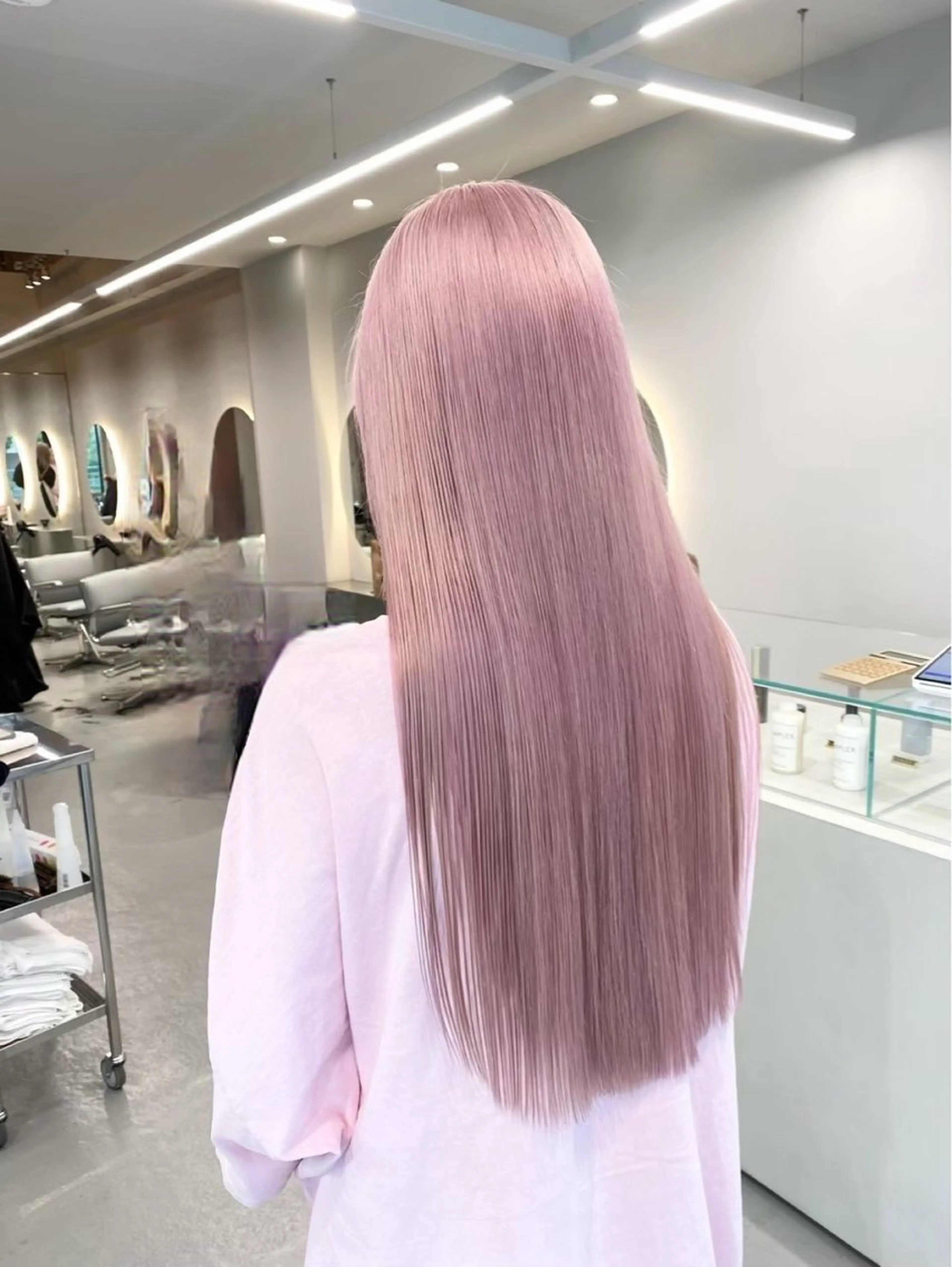 🩵🎼ダメージ低減ケアブリーチ1回＋ケアカラー＋コアミトリートメント🩵🎼の写真