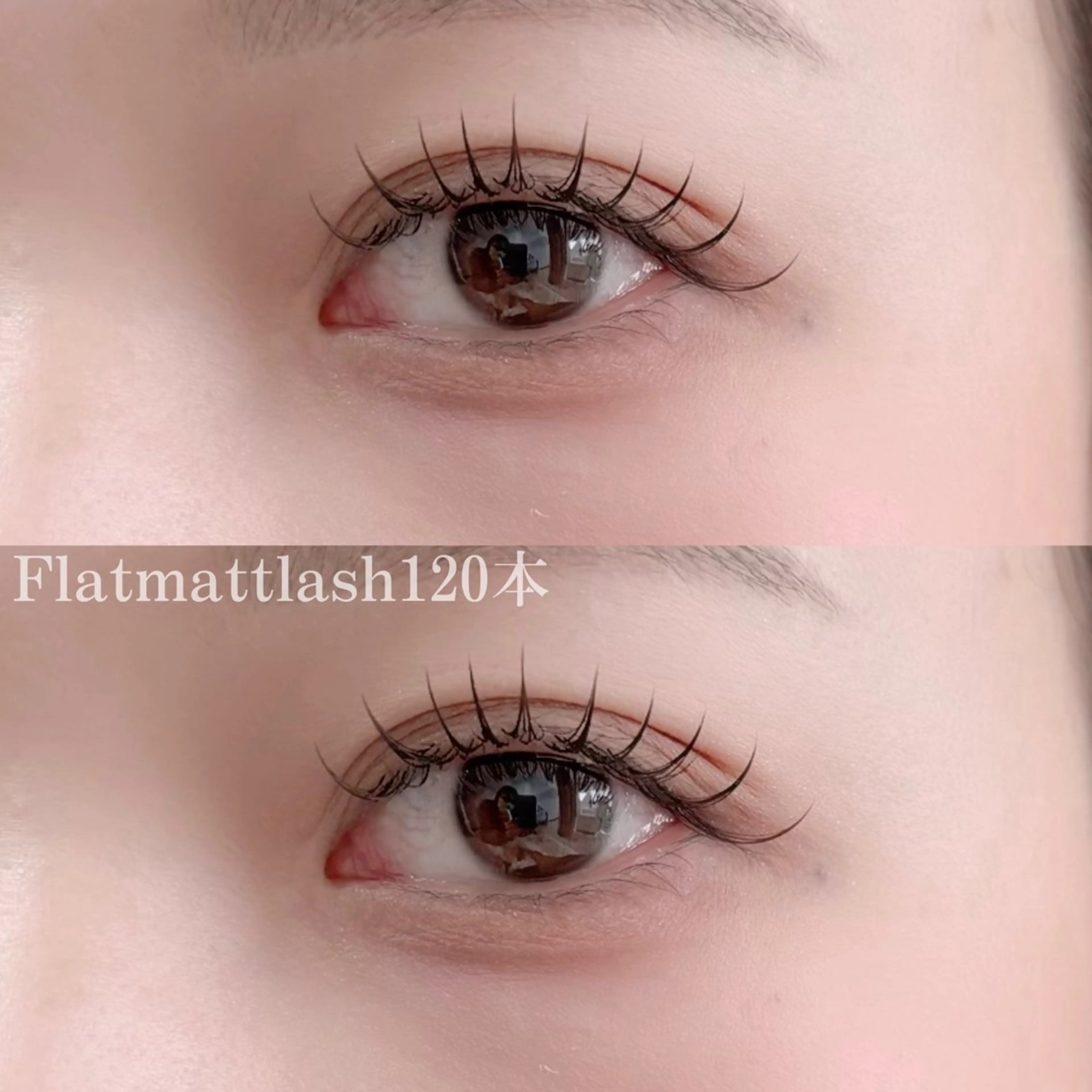 マツエク・マツパ フラットラッシュ eyelash "Koa"🕊🤎のマツエク・マツパデザイン