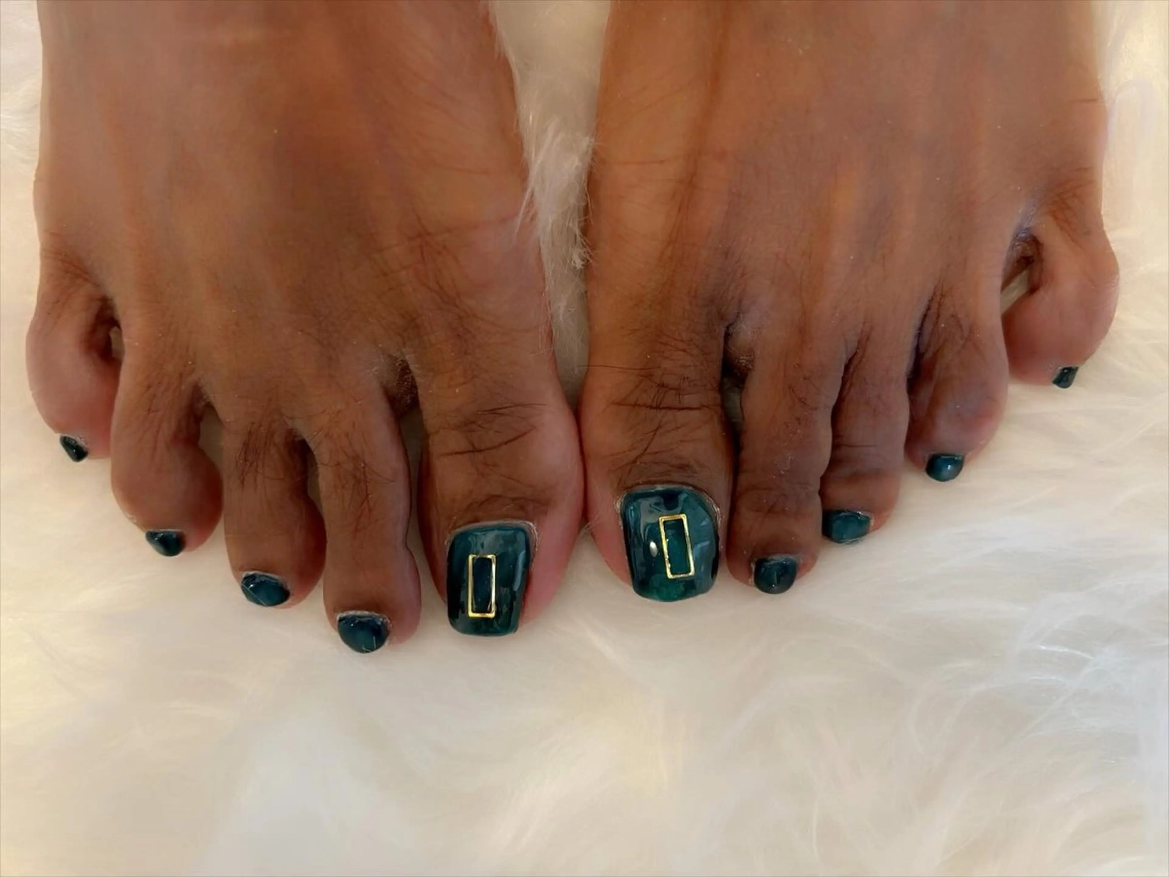 ネイル フットネイル マグネットネイル komohana salon🌺のネイルデザイン