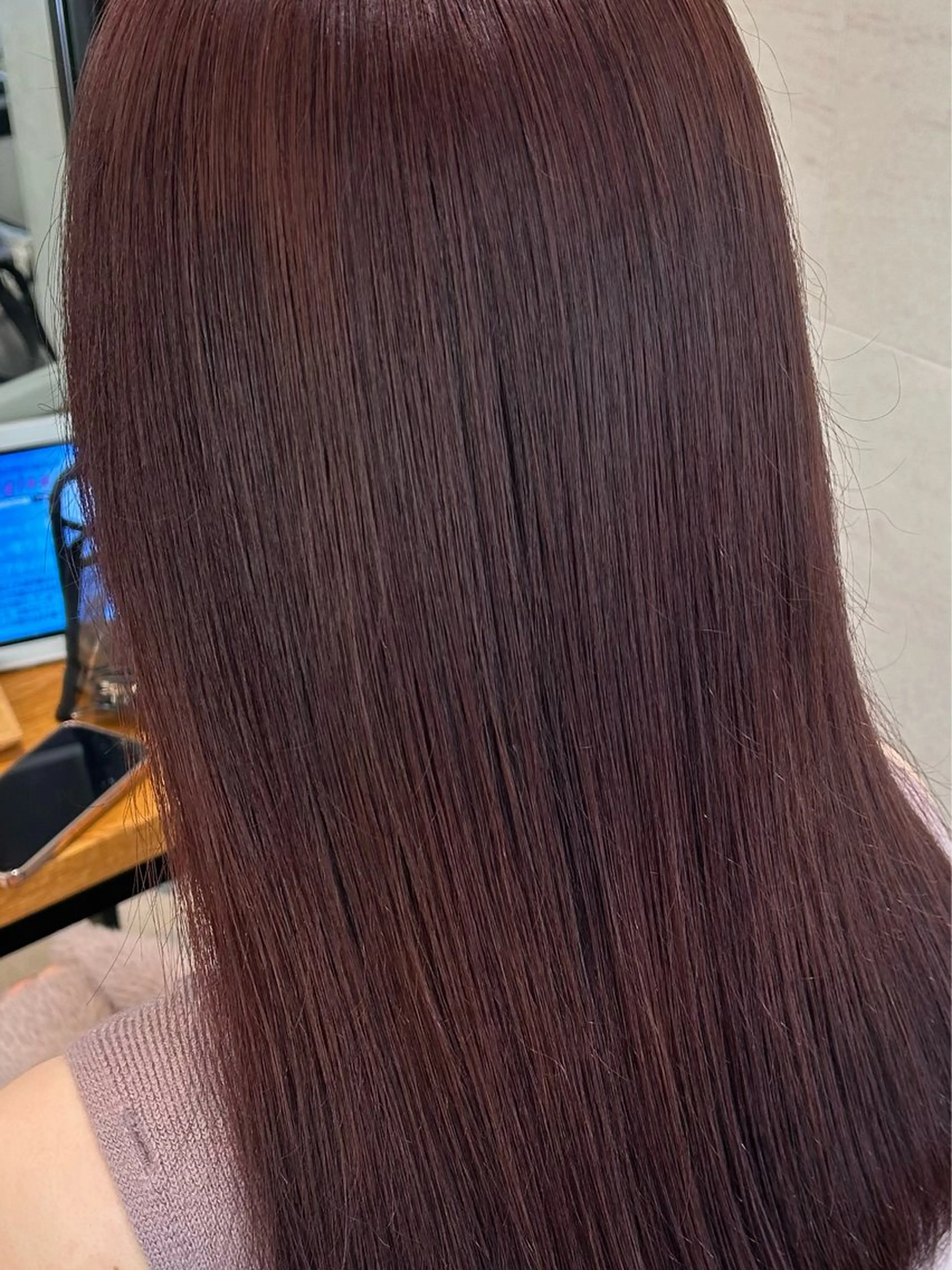 セミロング ナチュラルカラー/ Ⓜ️めぐみのヘアスタイル