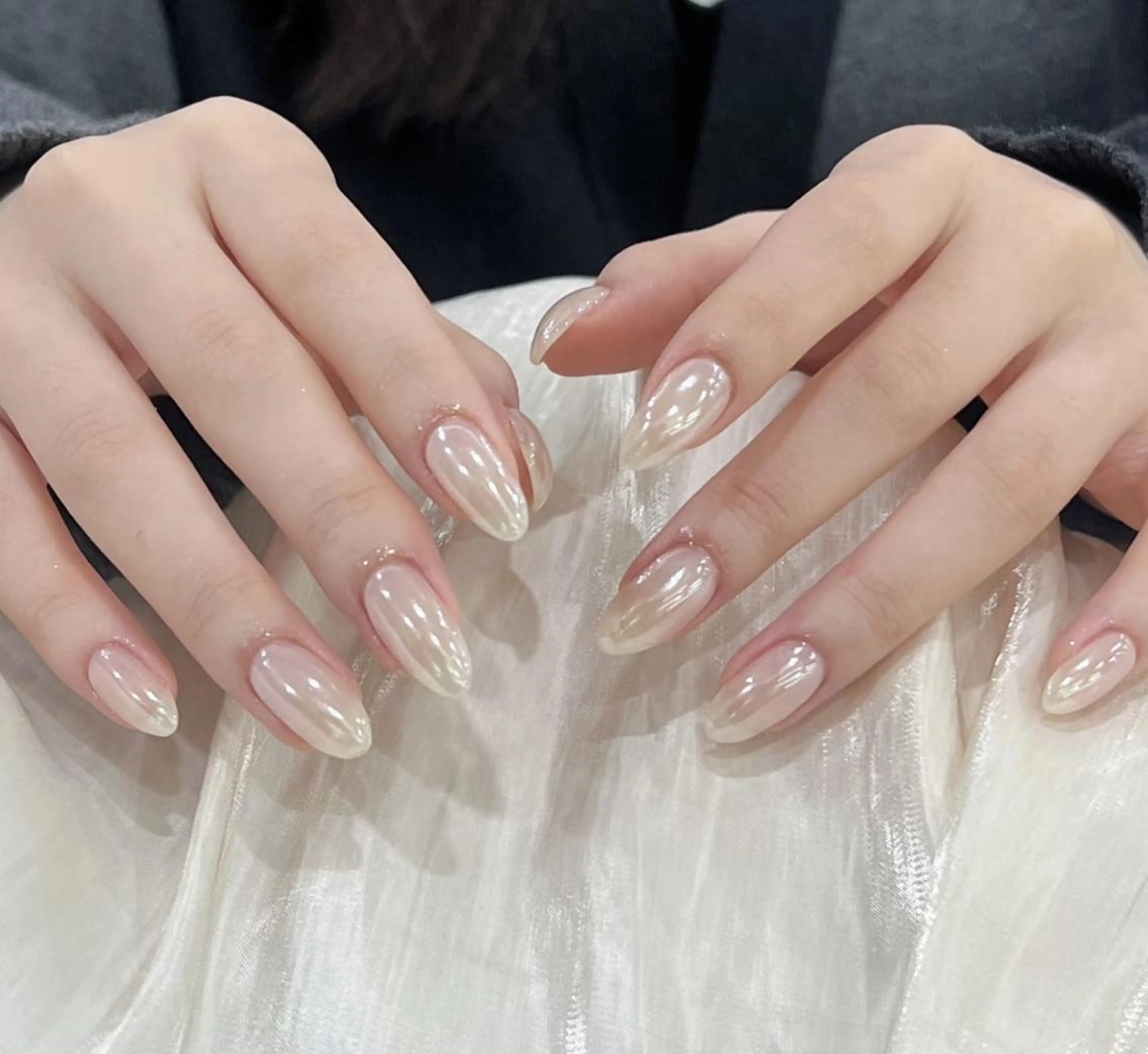 ネイル By moonネイル 🌷ワンホン/韓国風のネイルデザイン