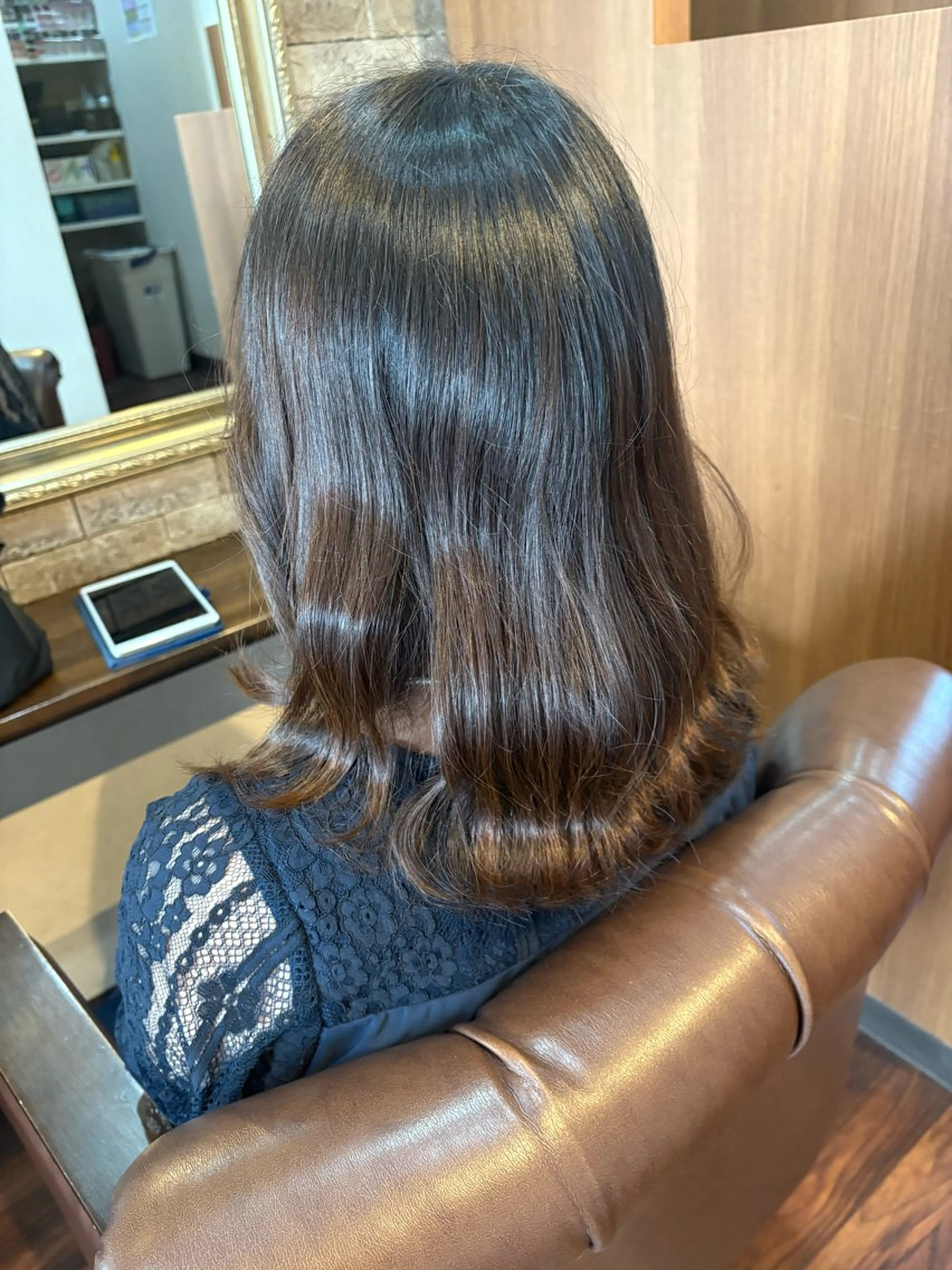 セミロング トリートメント Azur ✽.riko✽.のヘアスタイル