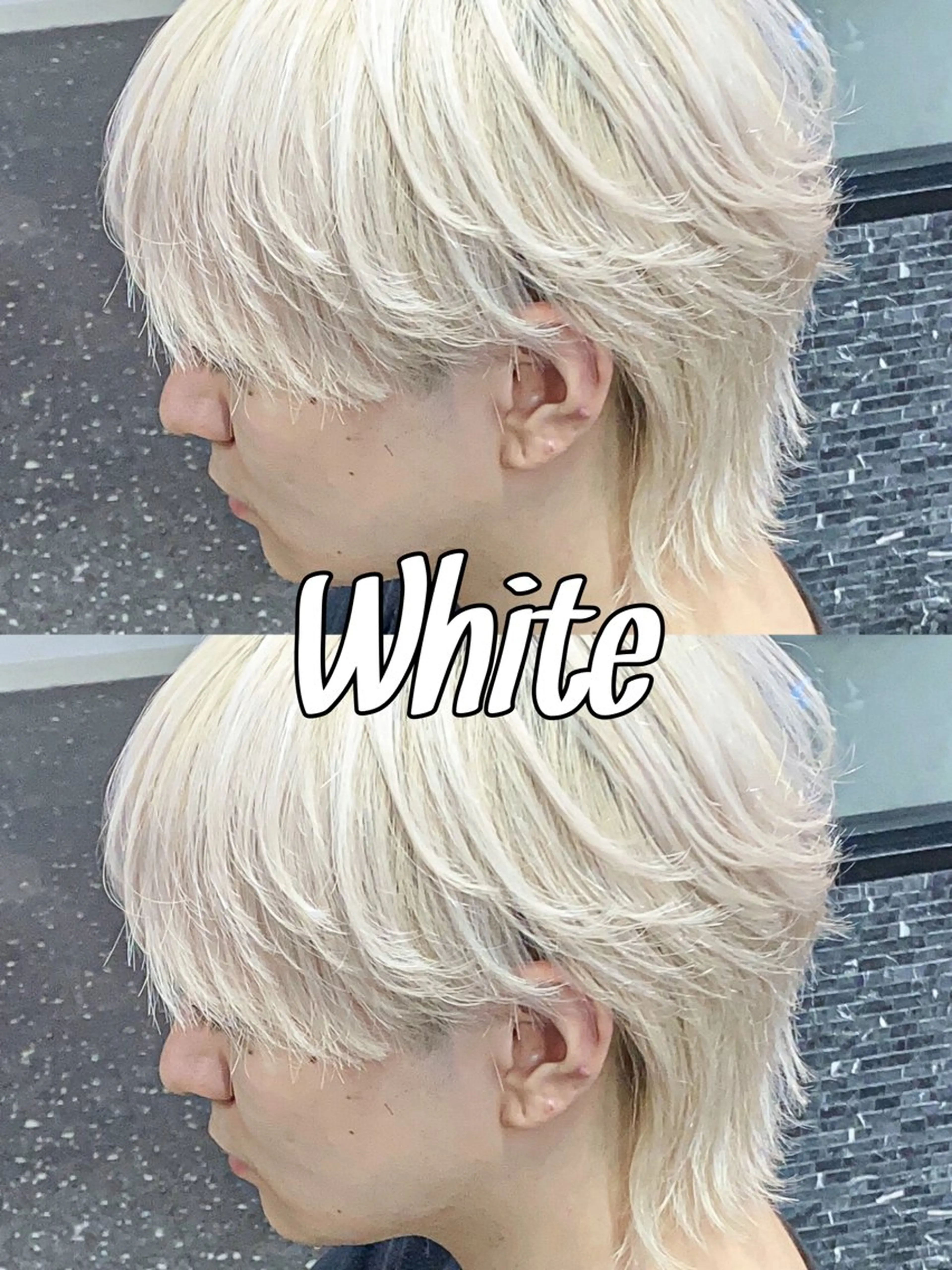 カラー パーマ/ダブルカラー ブリーチ⭐️海斗のヘアスタイル