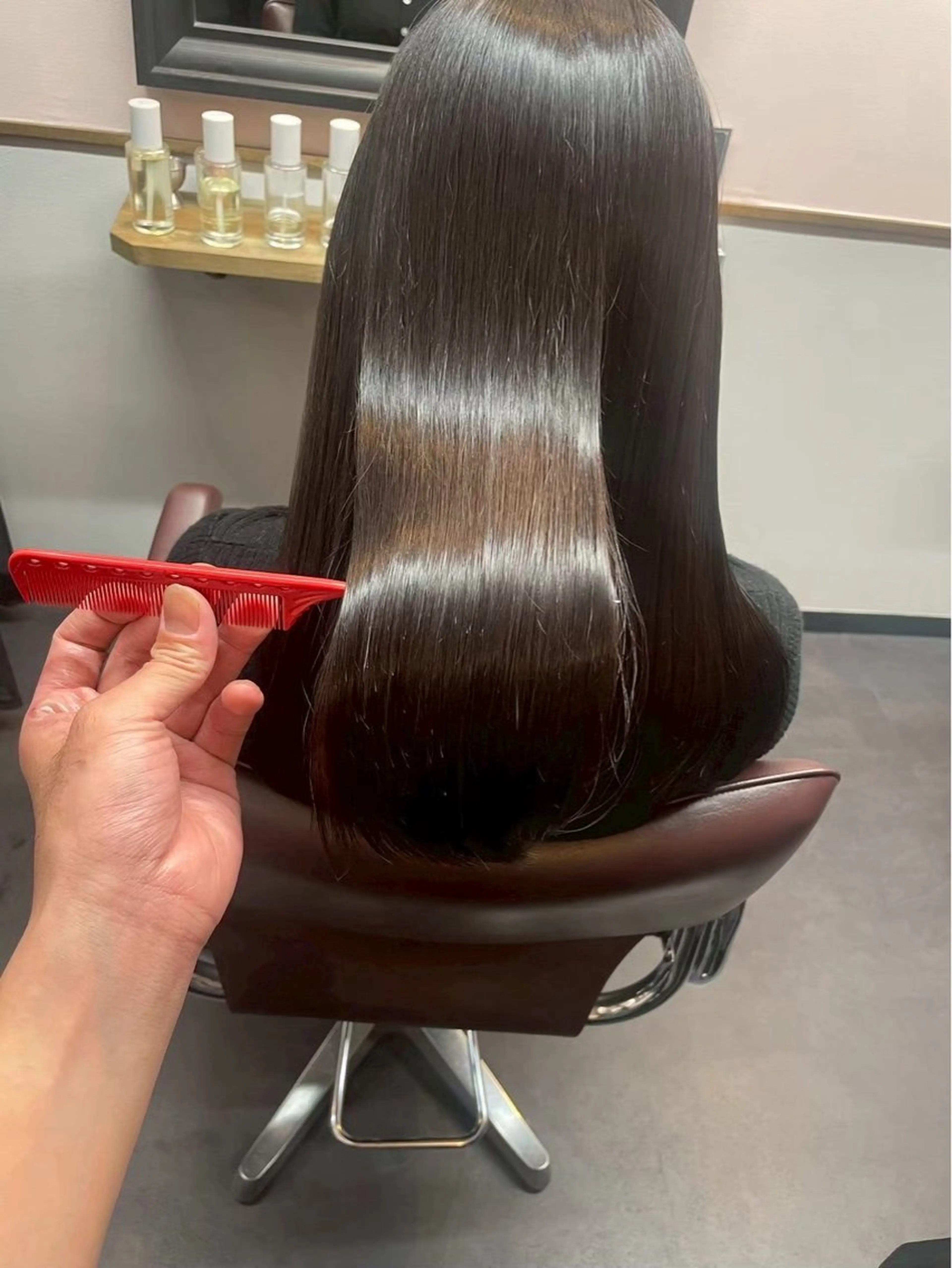 パーマ 縮毛矯正 トリートメント メンズ特化×女性 施術◎清水 真之介のヘアスタイル