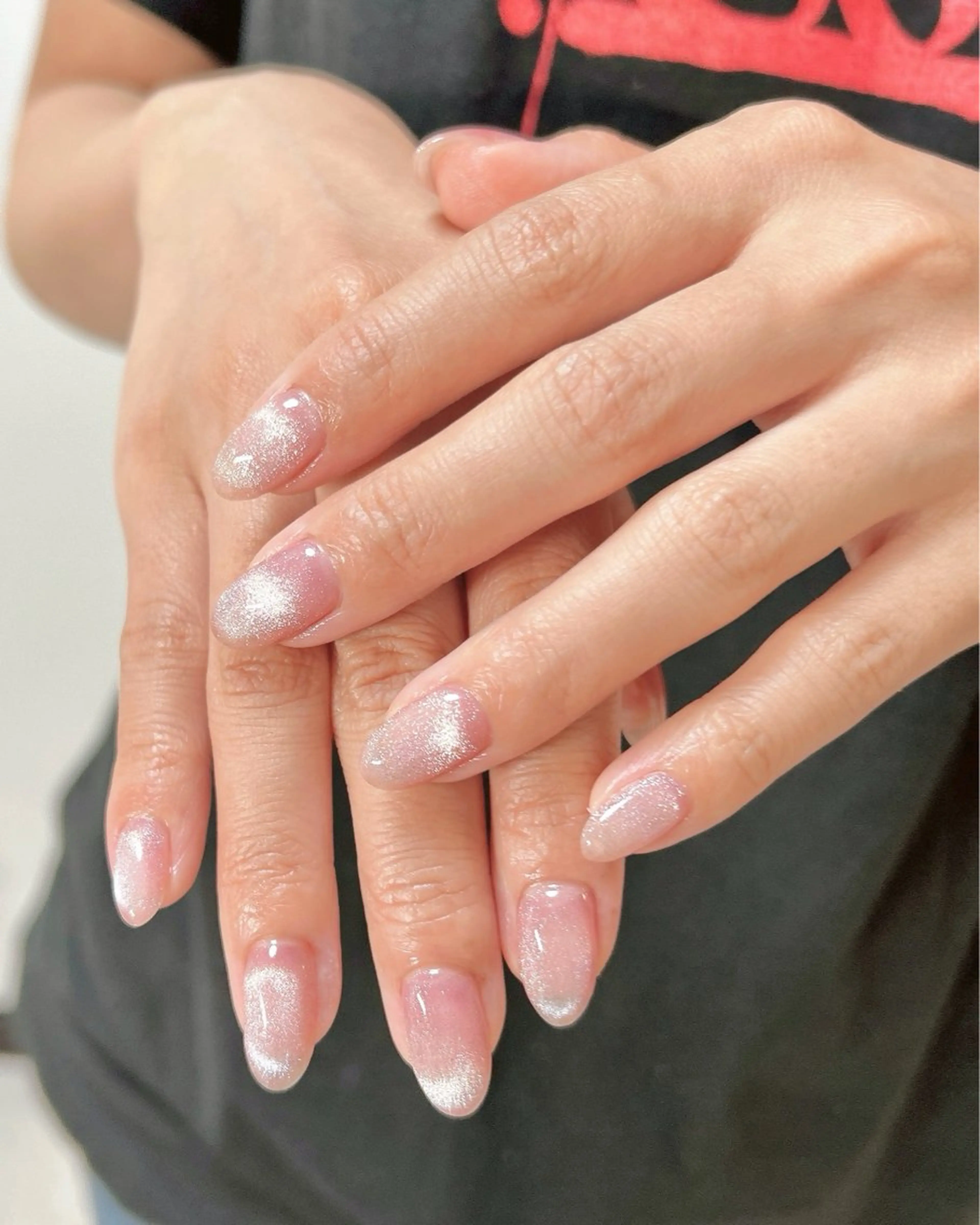 ネイル キラキラネイル マグネットネイル ビー玉ネイル その他(ネイル) ten nail salon　かえでのネイルデザイン