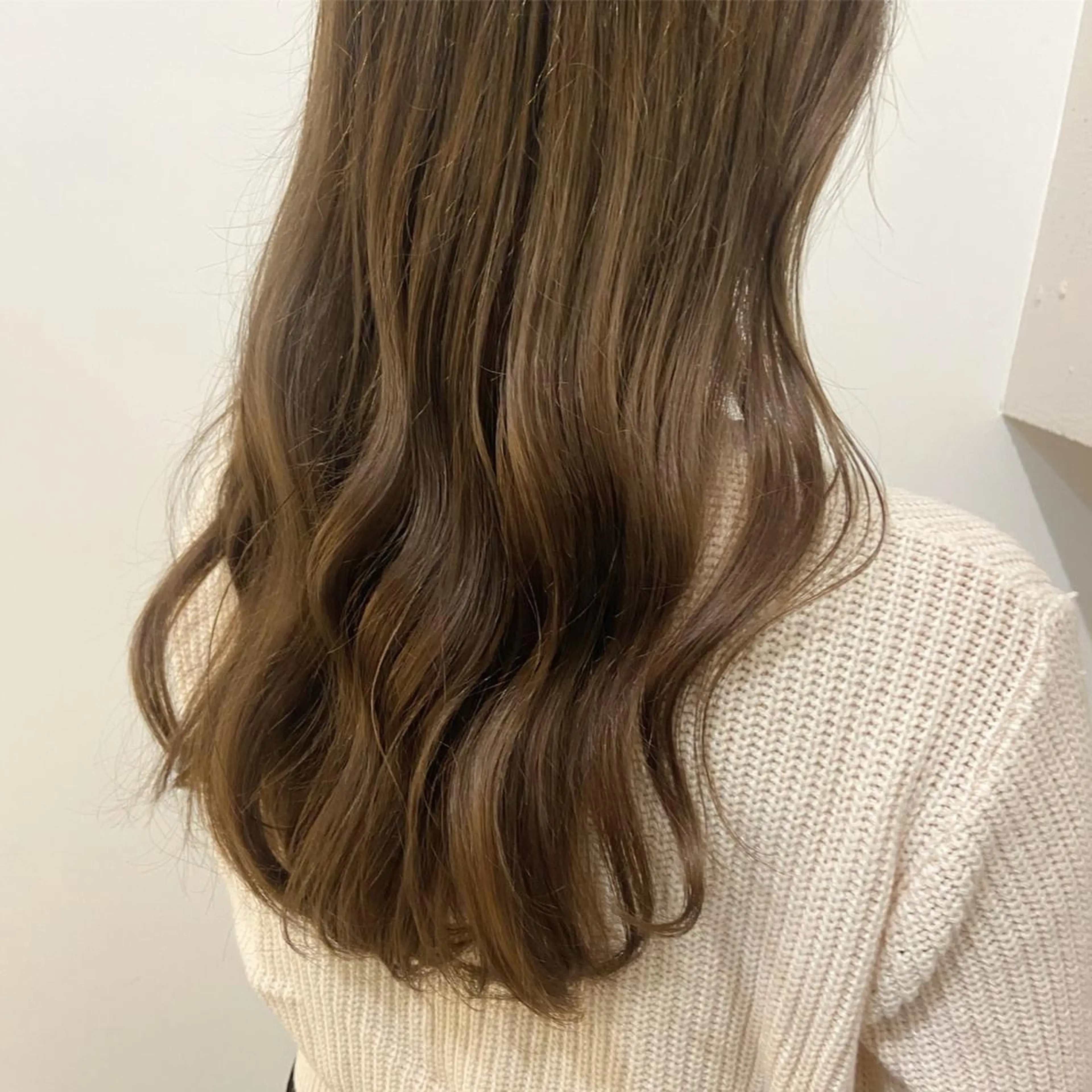 ロング カラー ベージュカラー オリーブベージュ 🫧 nanaco🫧のヘアスタイル