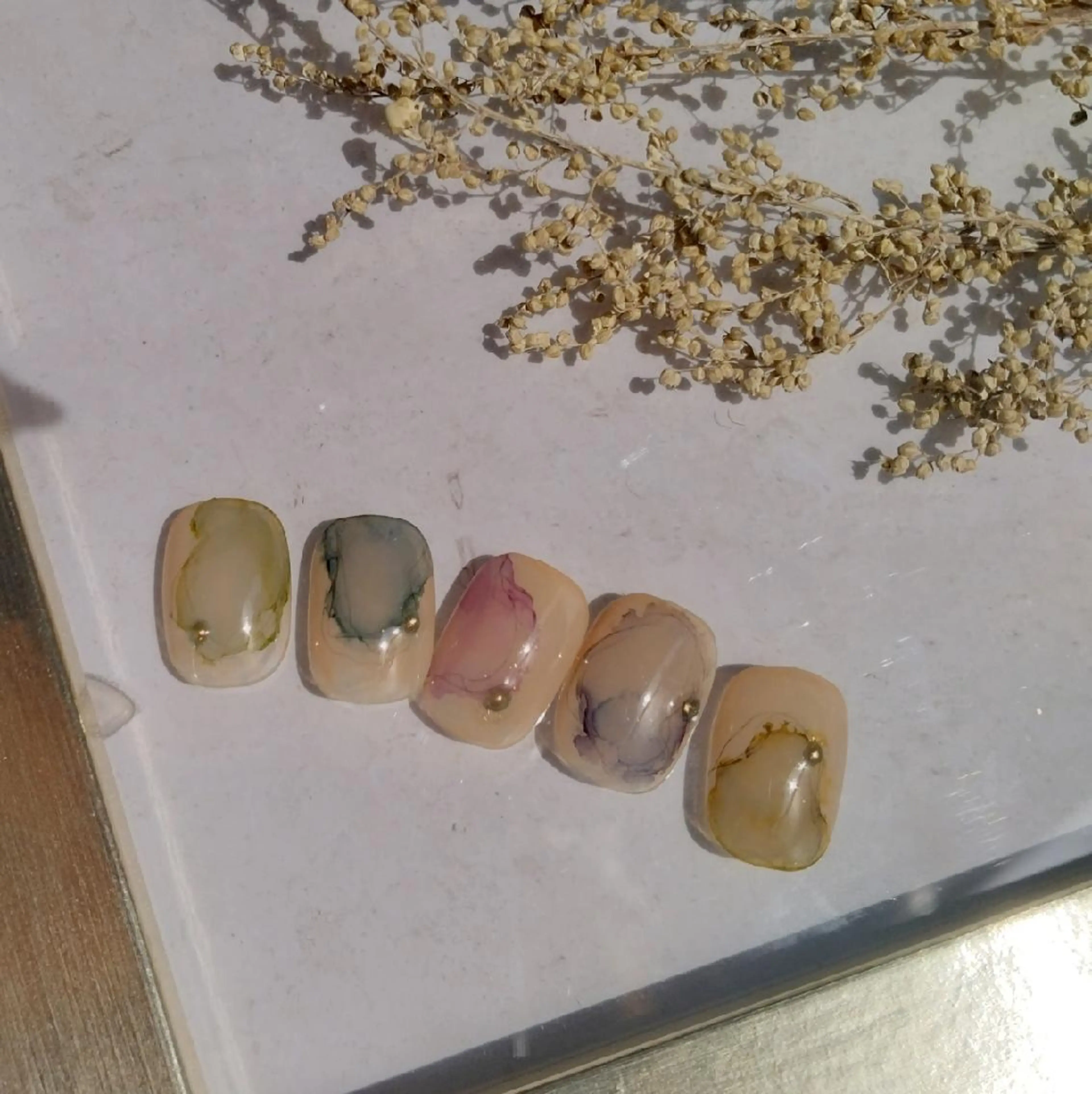 ネイル ワンカラーネイル 春ネイル 夏ネイル Nailsalon manoのネイルデザイン
