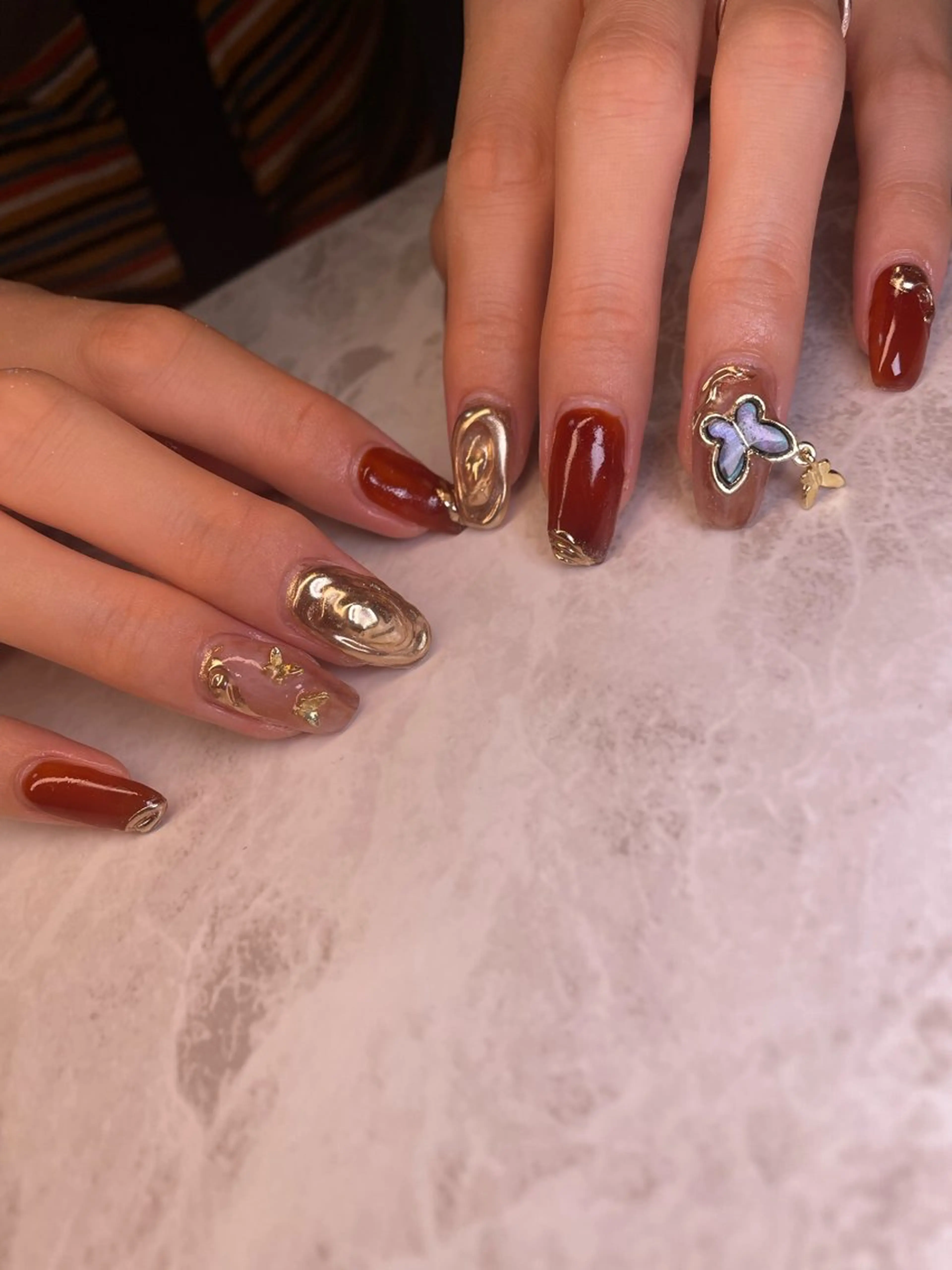 ネイル ハンドネイル YOUTH nails waxing所属・YOUTH natsumiのネイルデザイン