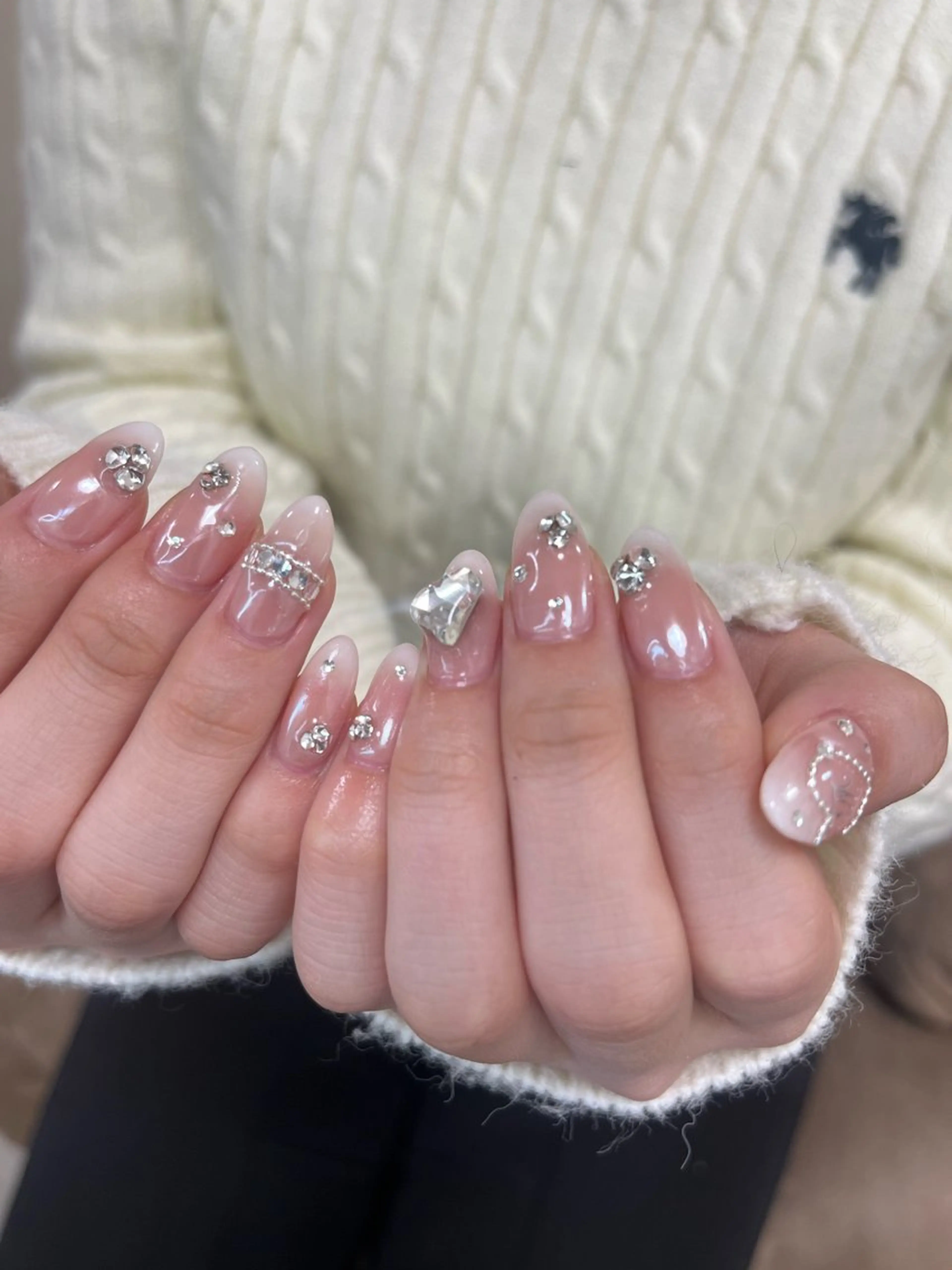 ネイル elen南越谷 Rina𖥔⋱のネイルデザイン