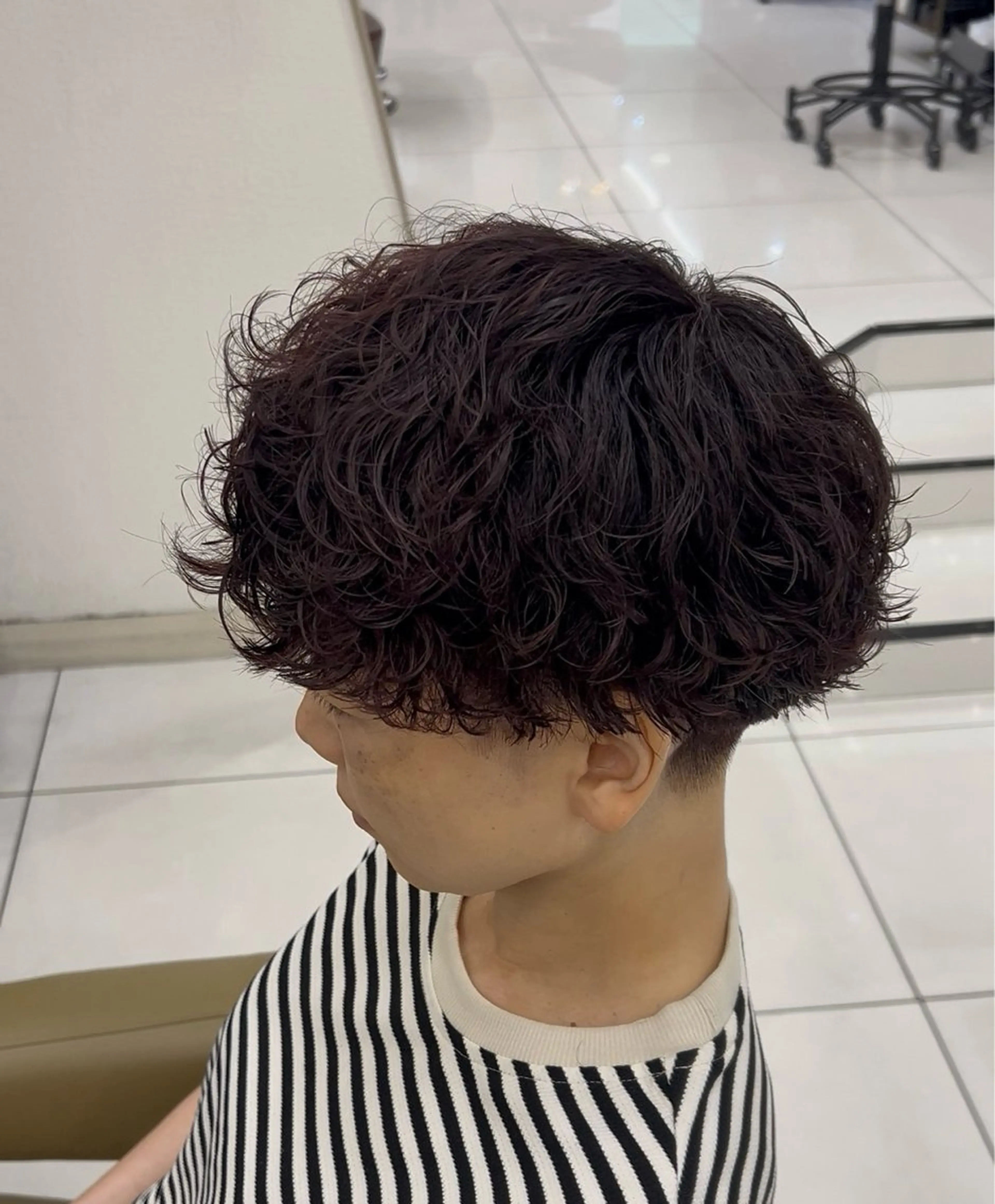 カラー メンズ 星加 理希のヘアスタイル