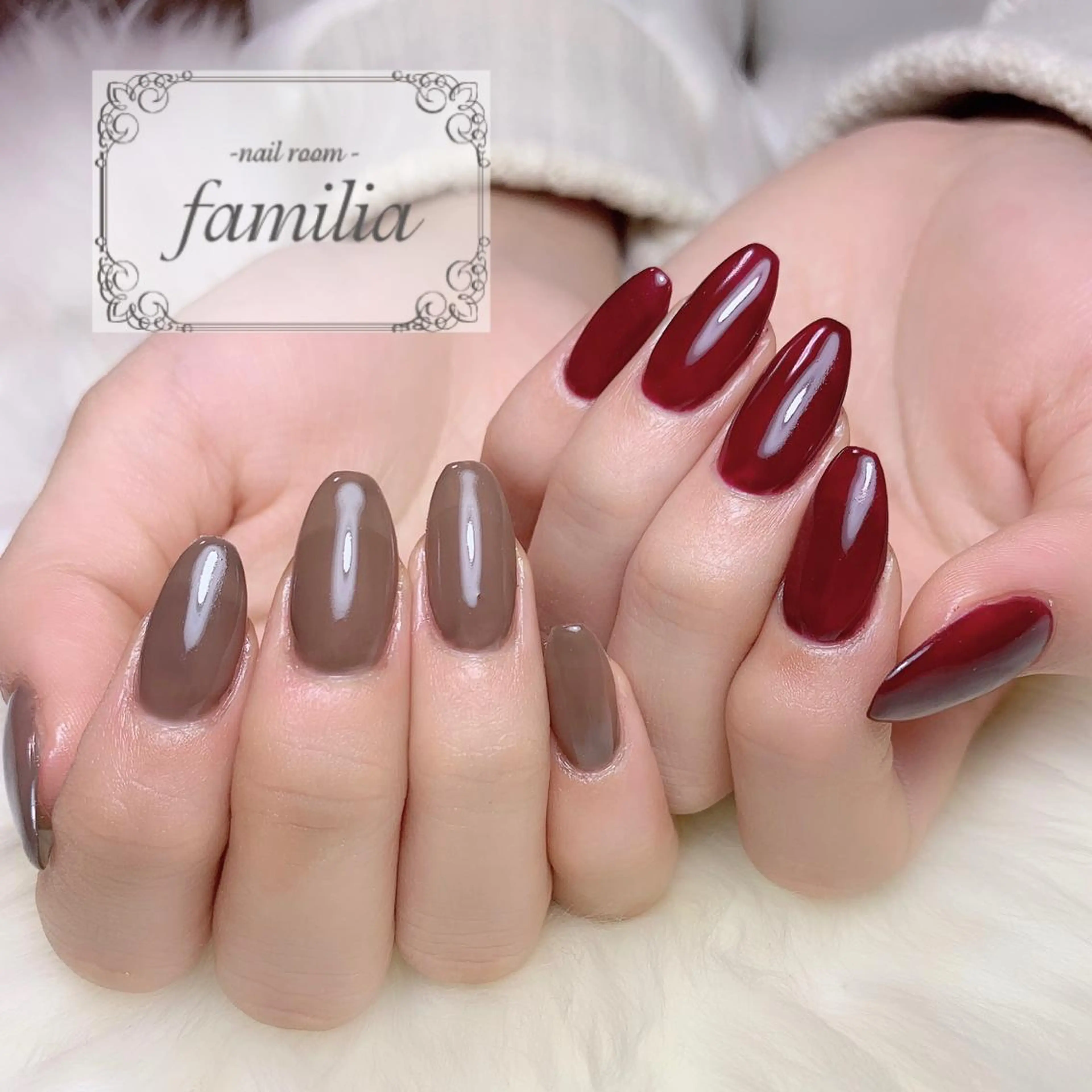 ネイル ハンドネイル -nailroom- familiaのネイルデザイン