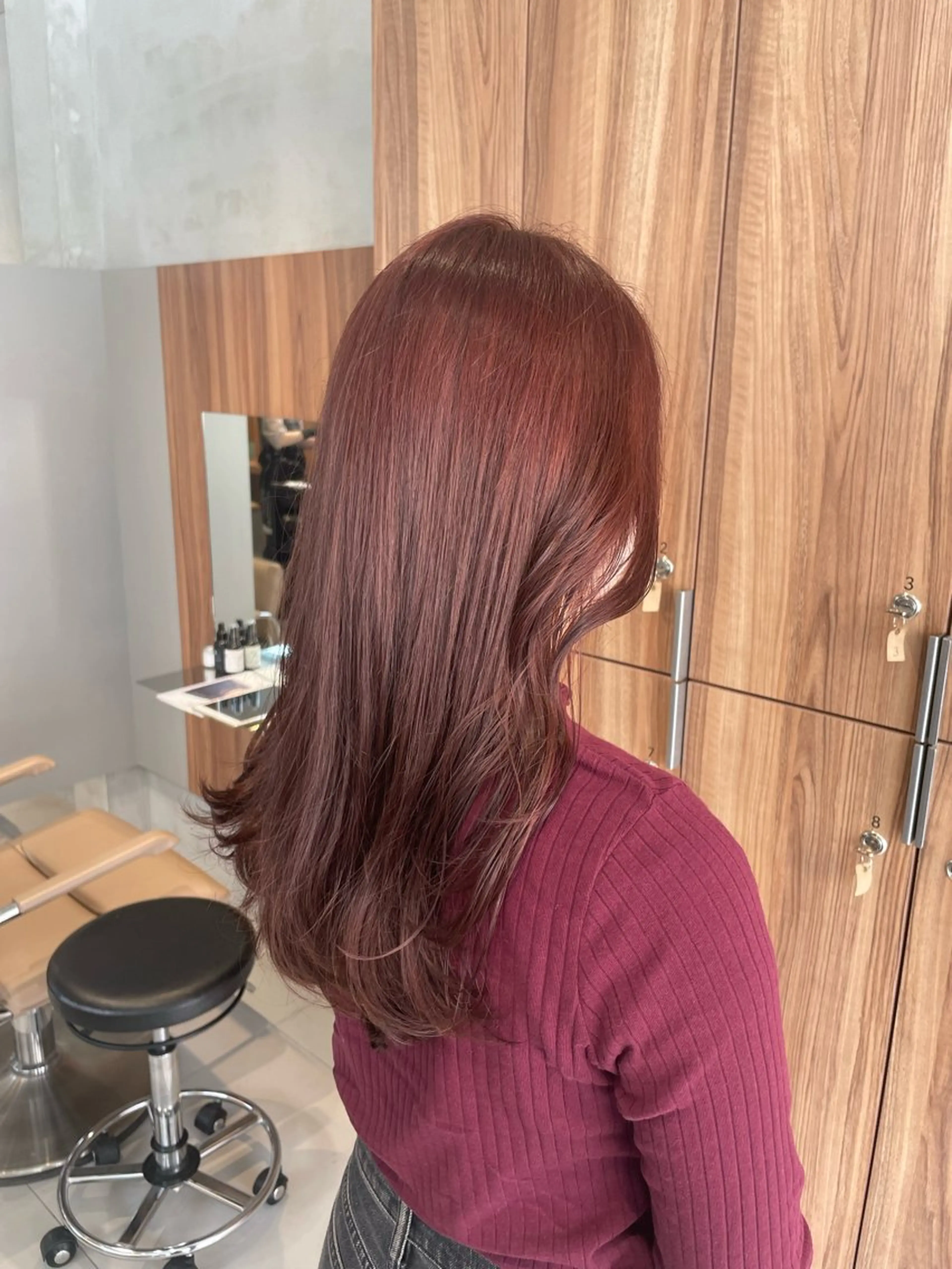 セミロング ショート⌇艶カラー ⌇ RIN🌙のヘアスタイル