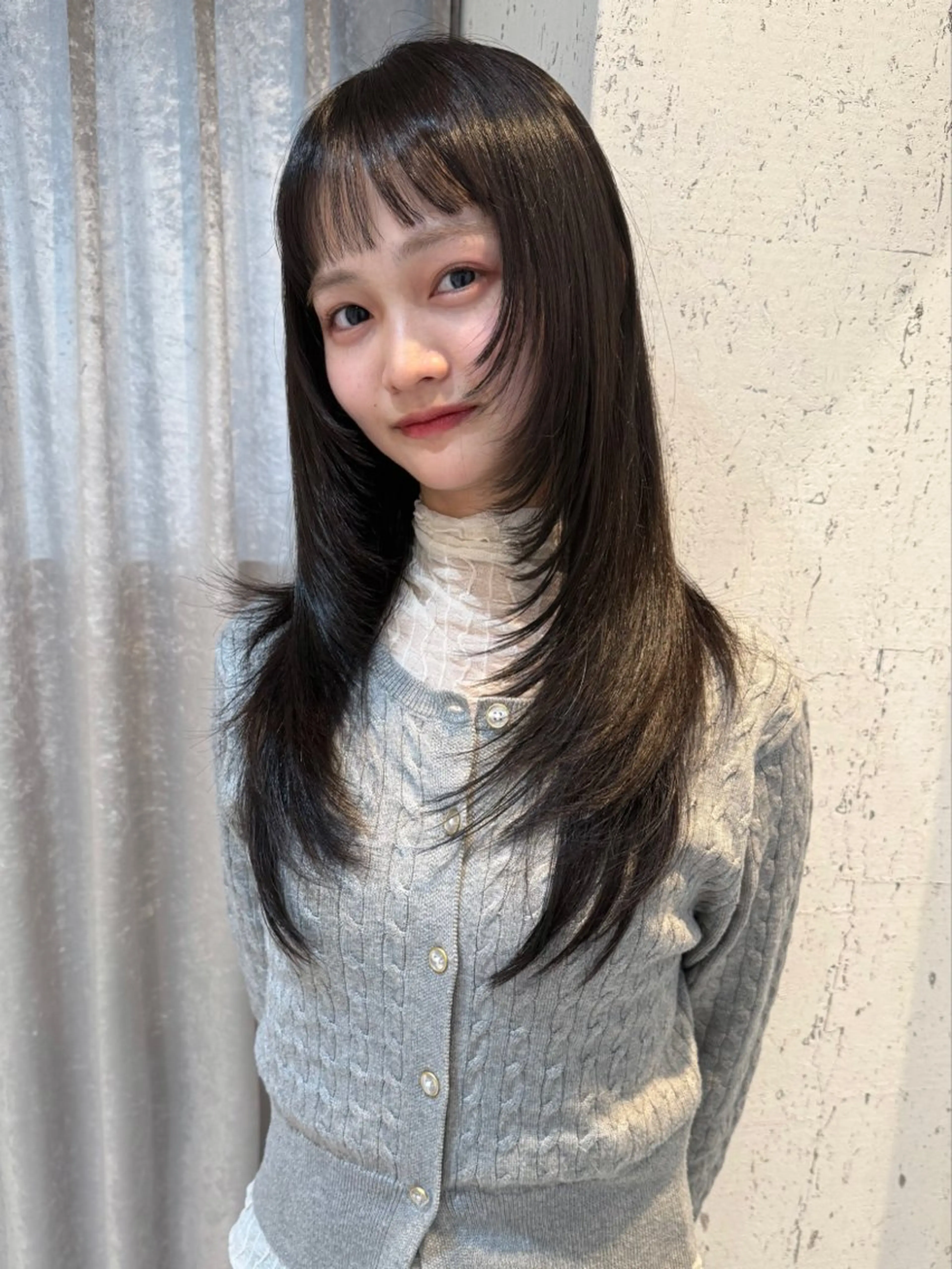 ロング カラー 似合わせカット カット ヘアカラー トリートメント mai / linoah˚✧のヘアスタイル